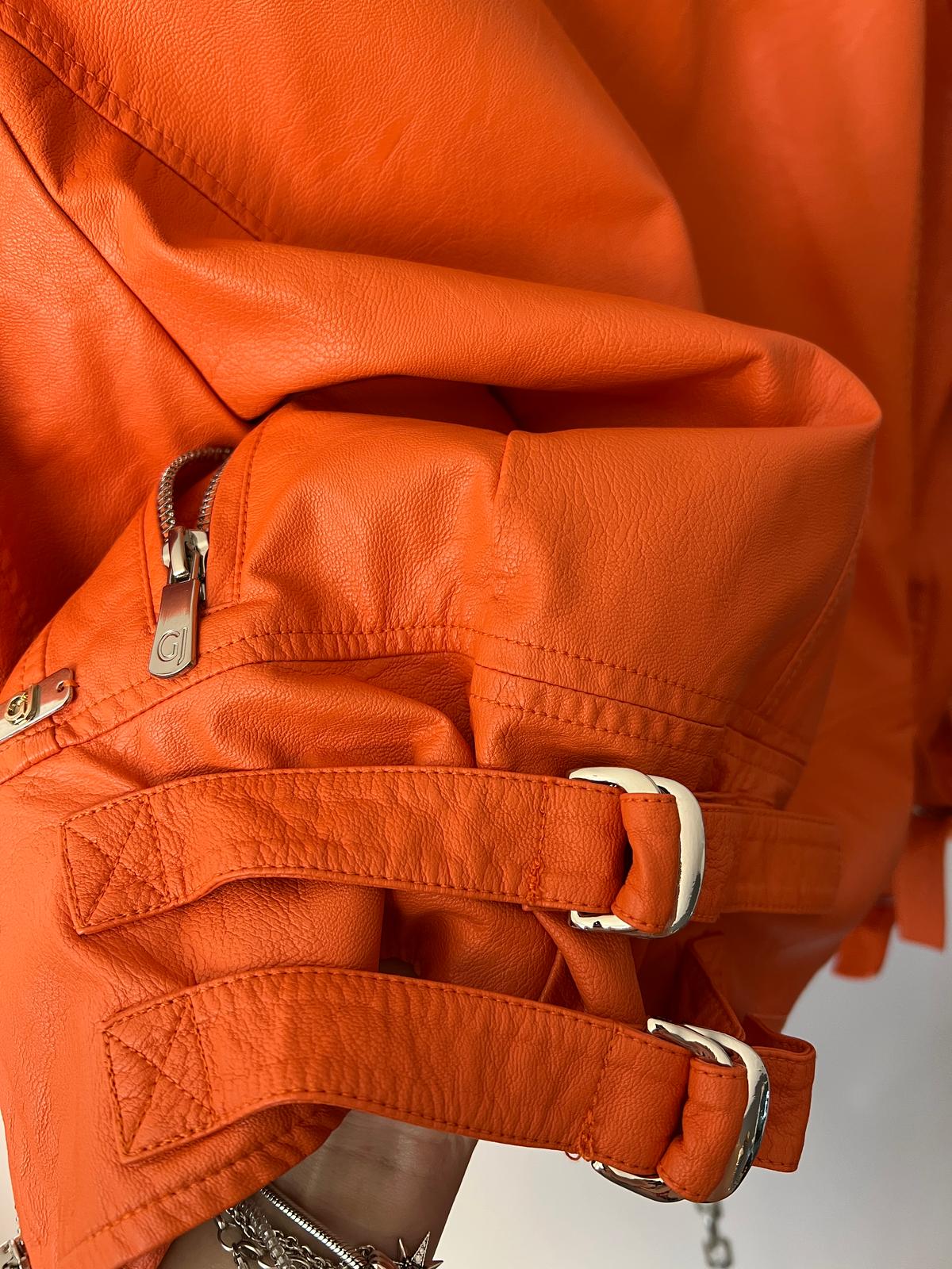 Jacke Kunstleder
