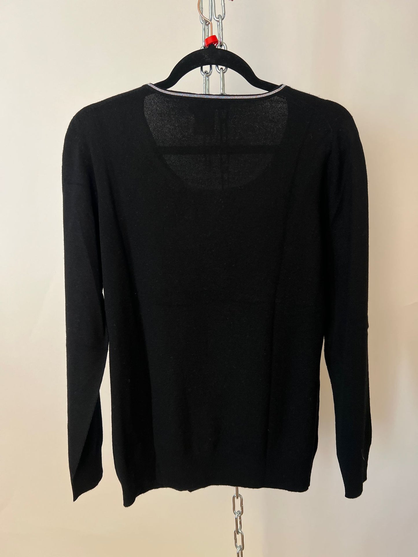 Pulli mit Glitzerkragen