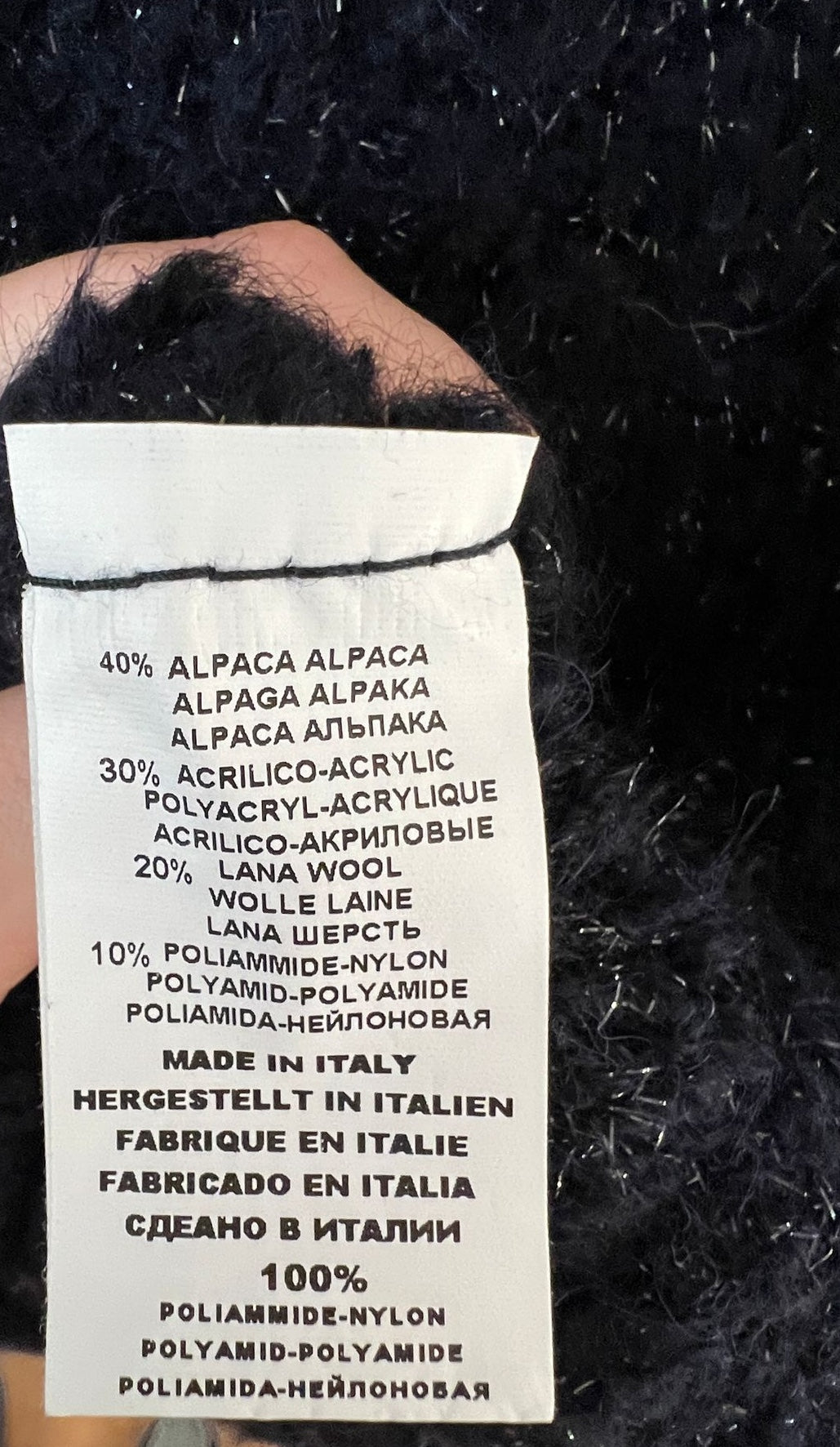 Pulli mit Reissverschluss hinten