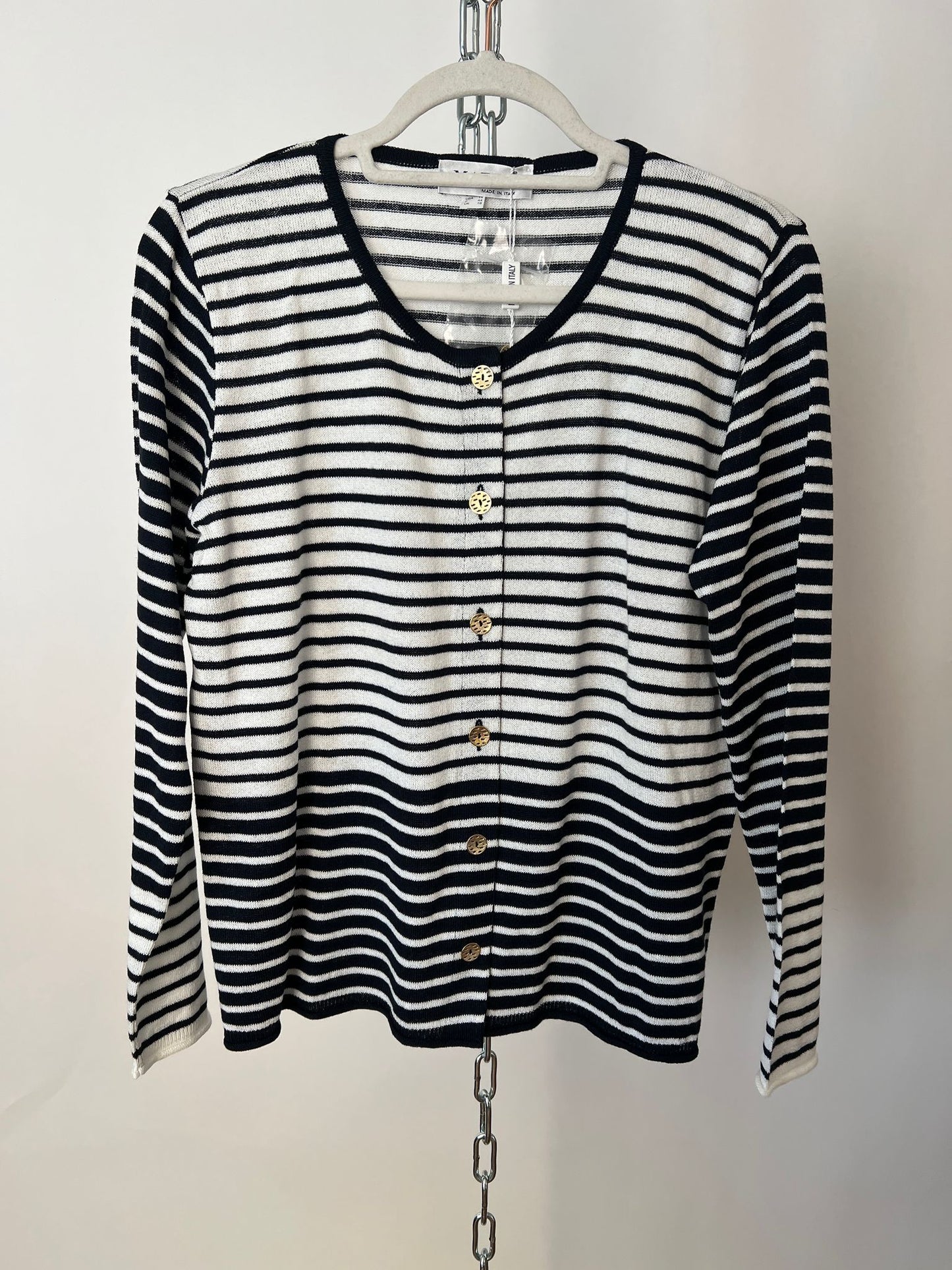Cardigan gestreift