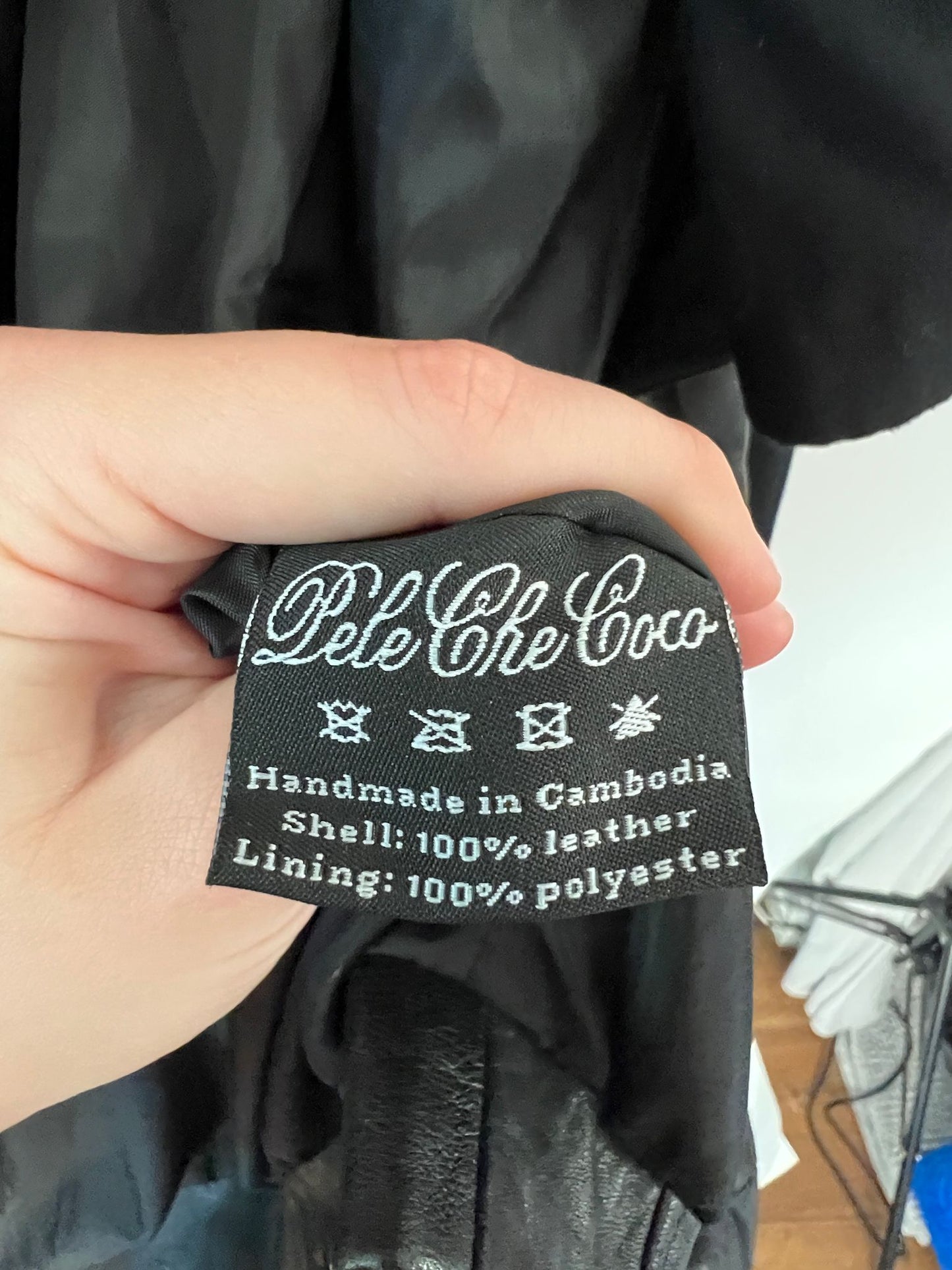Lederjacke