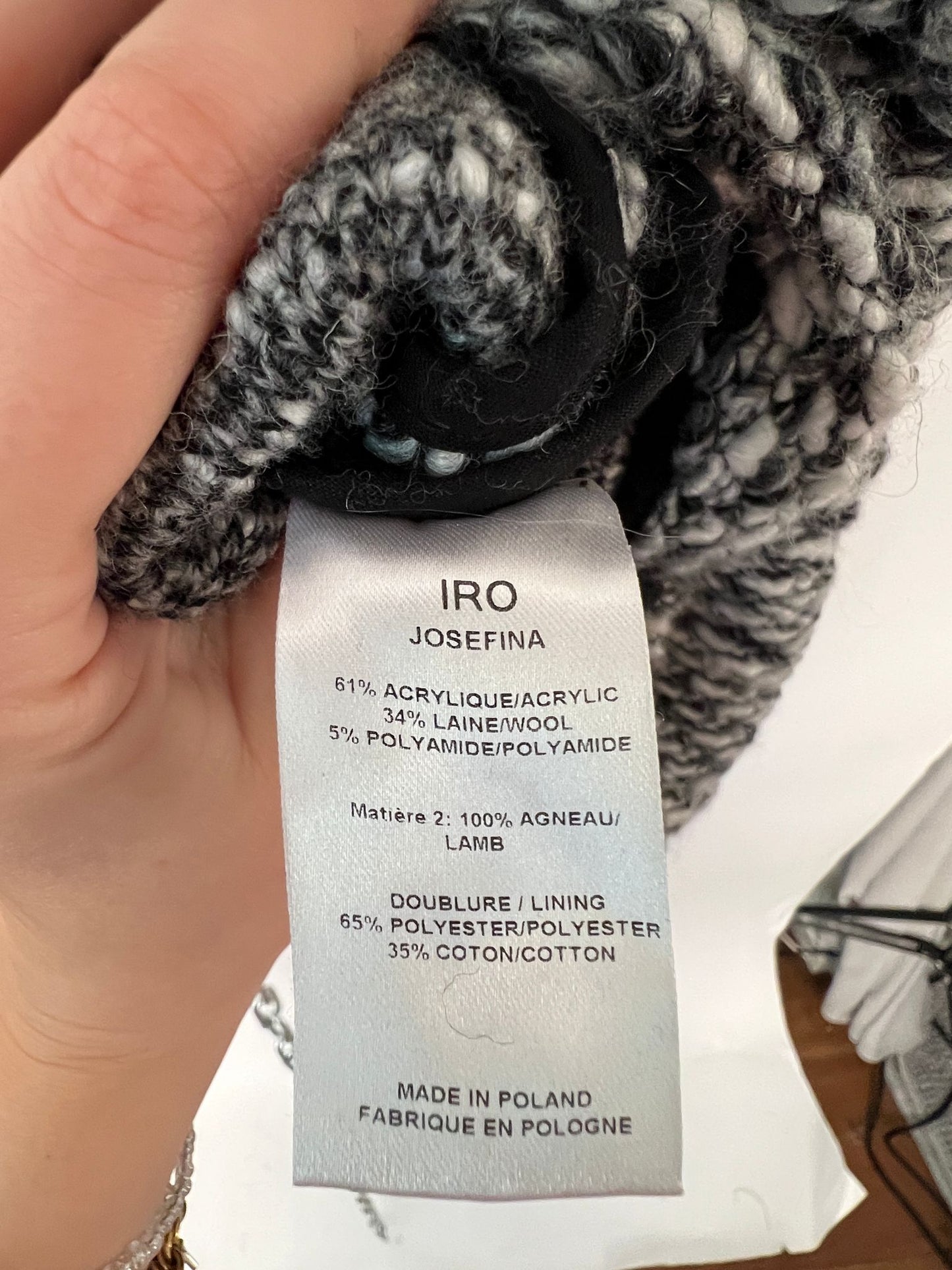 Jacke mit Reissverschluss