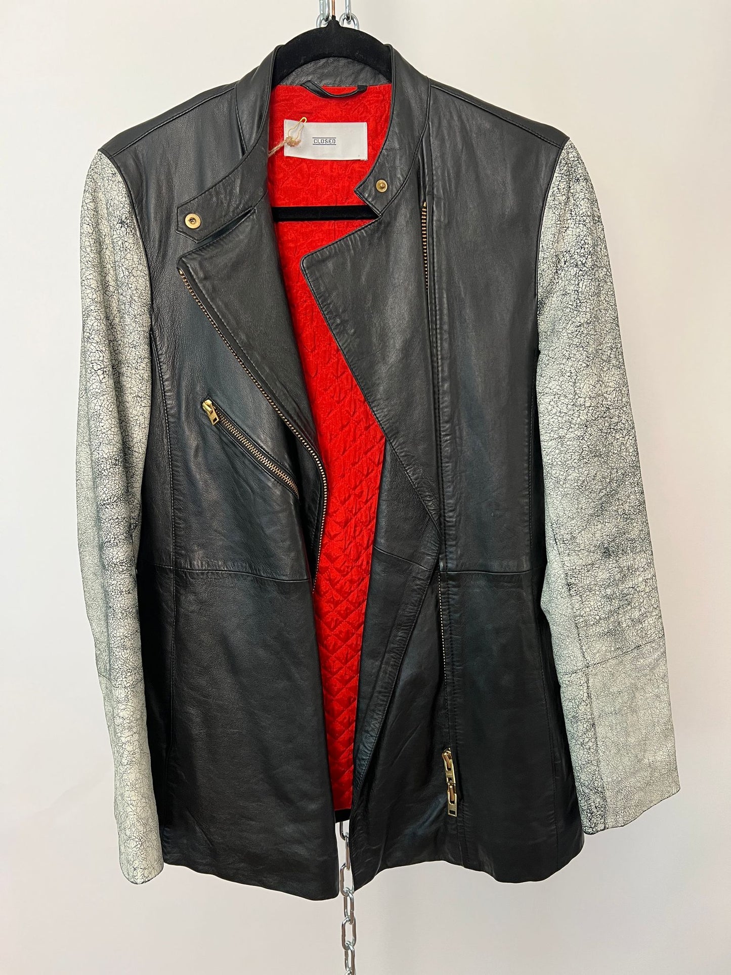 Lederjacke
