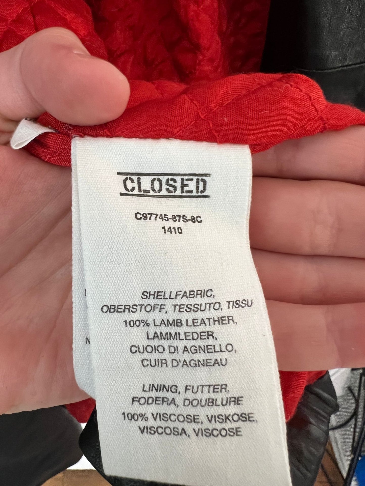 Lederjacke