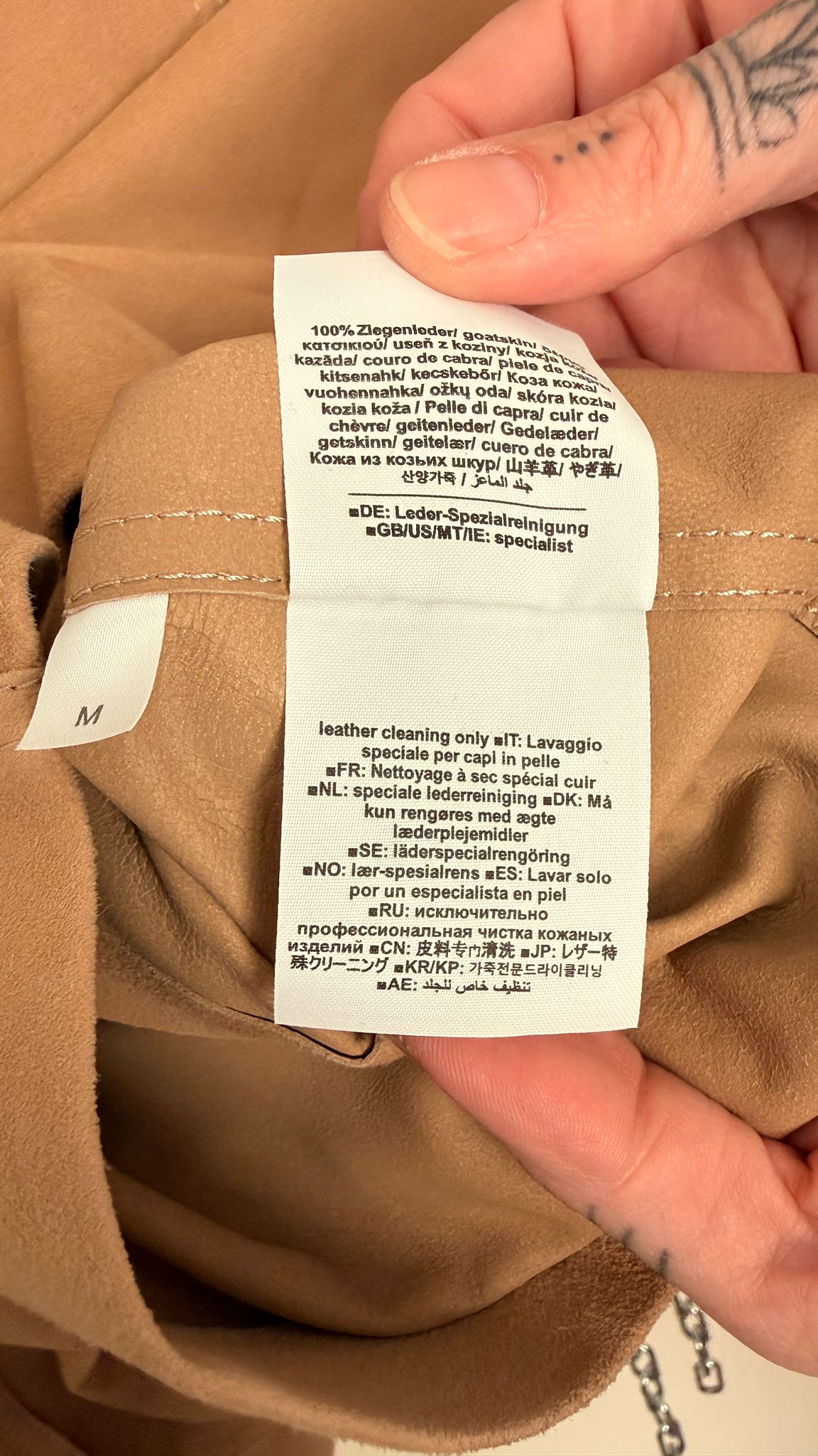 Lederjacke