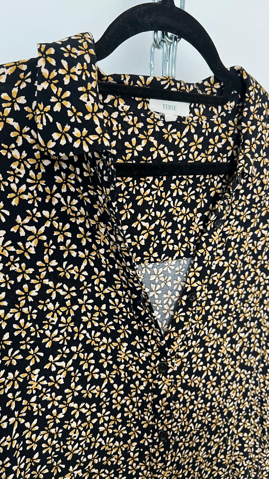 Kleid geblümt