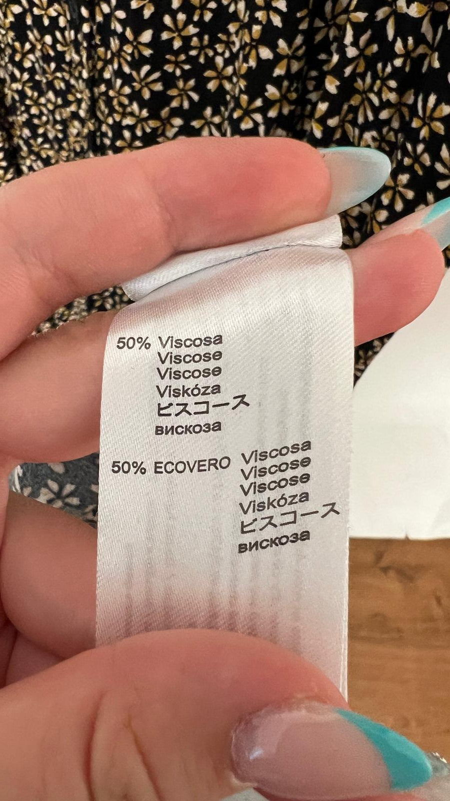 Kleid geblümt