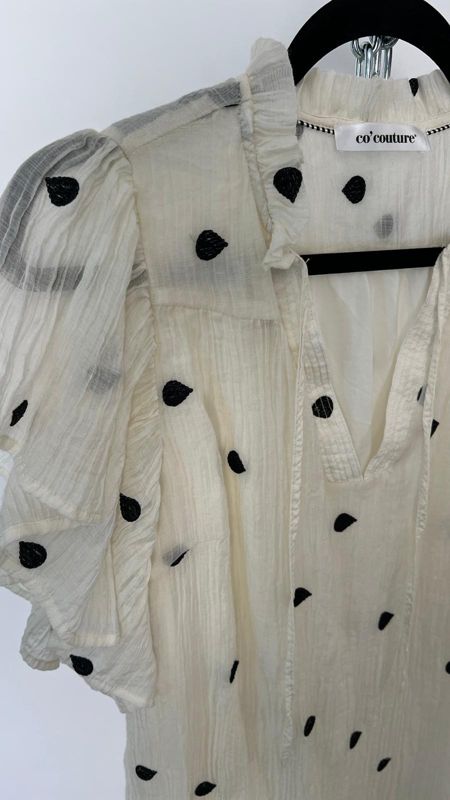 Kleid mit Punkten