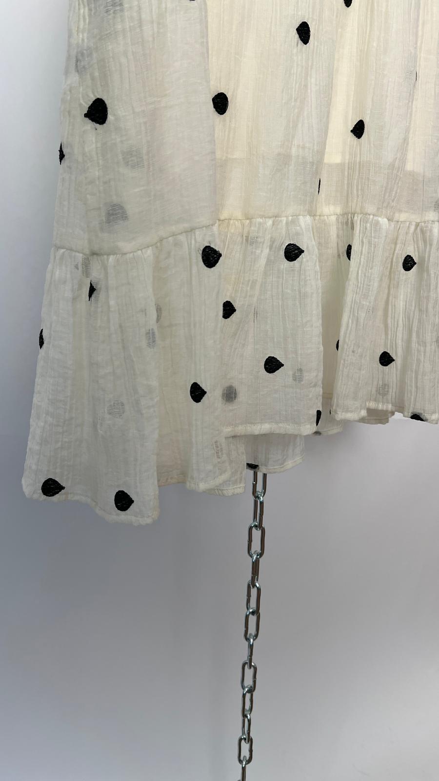 Kleid mit Punkten