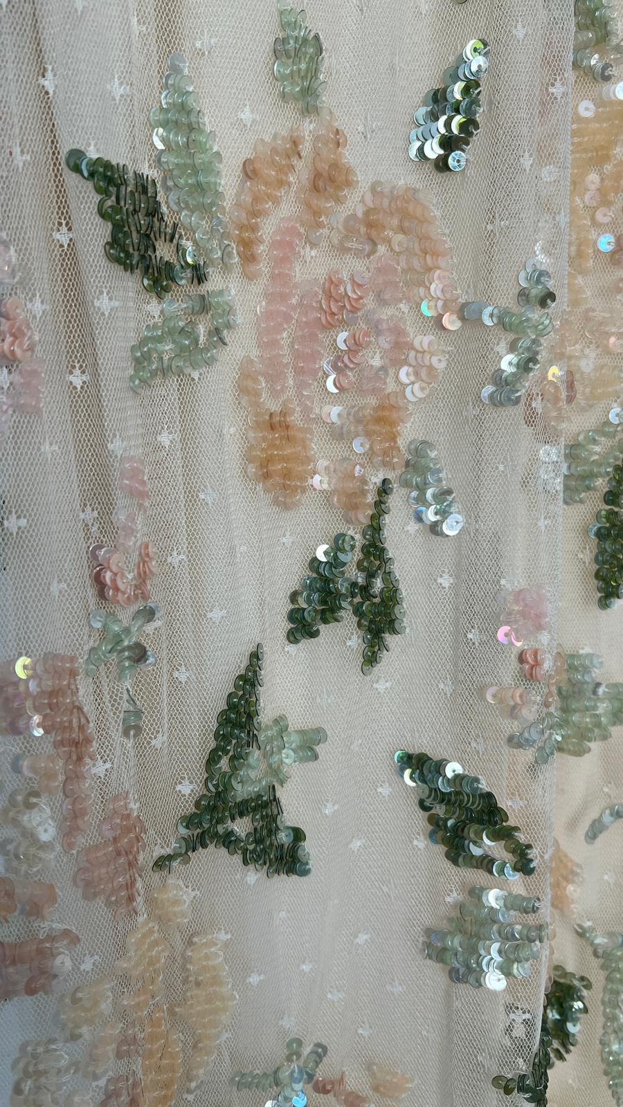 Pailletten-Kleid