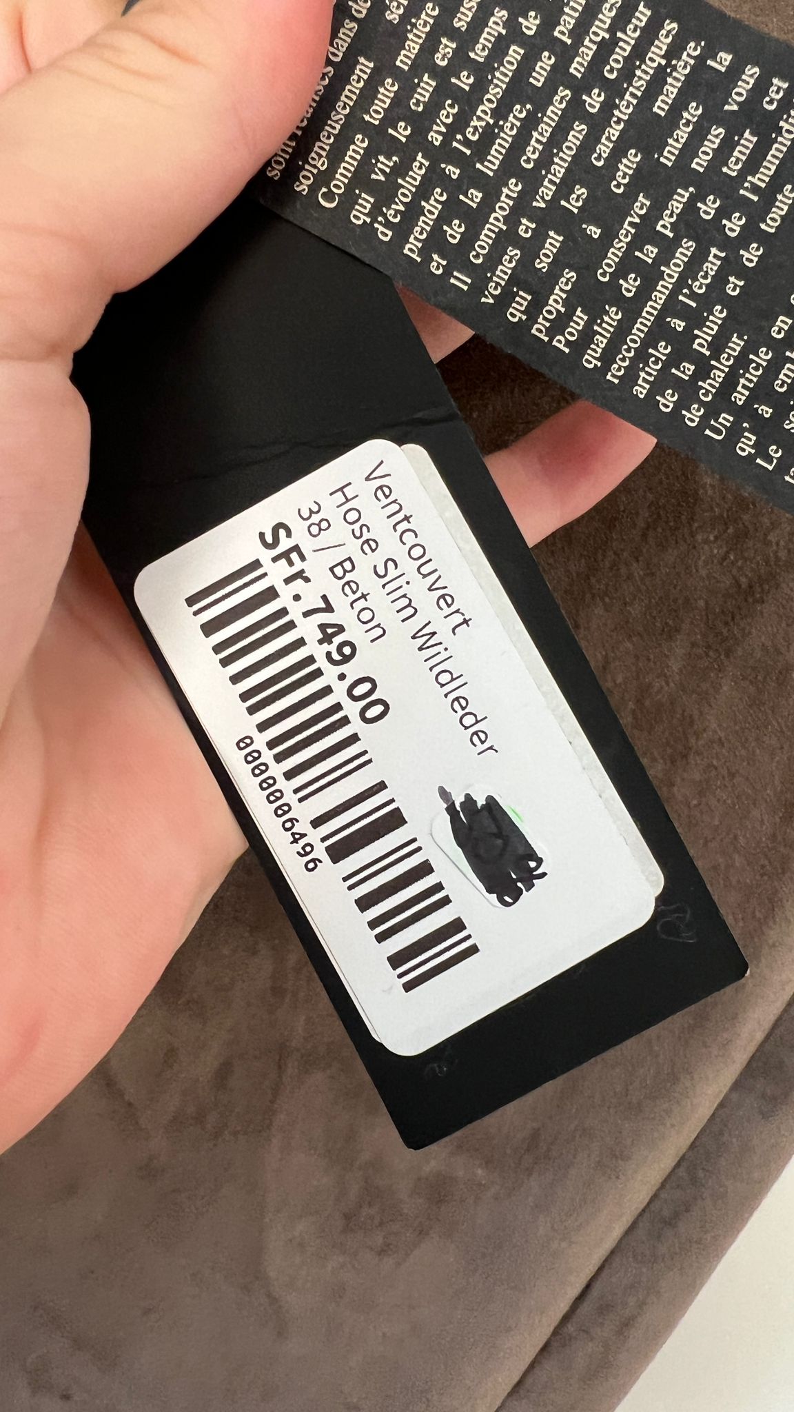 Lederhose "slim"