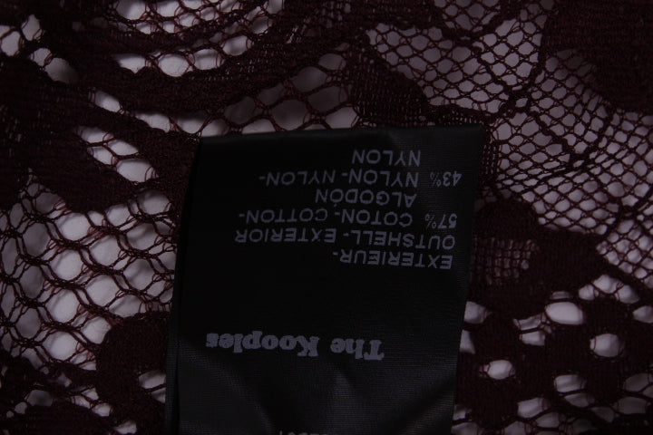 Jacke aus Spitze mit Reissverschluss