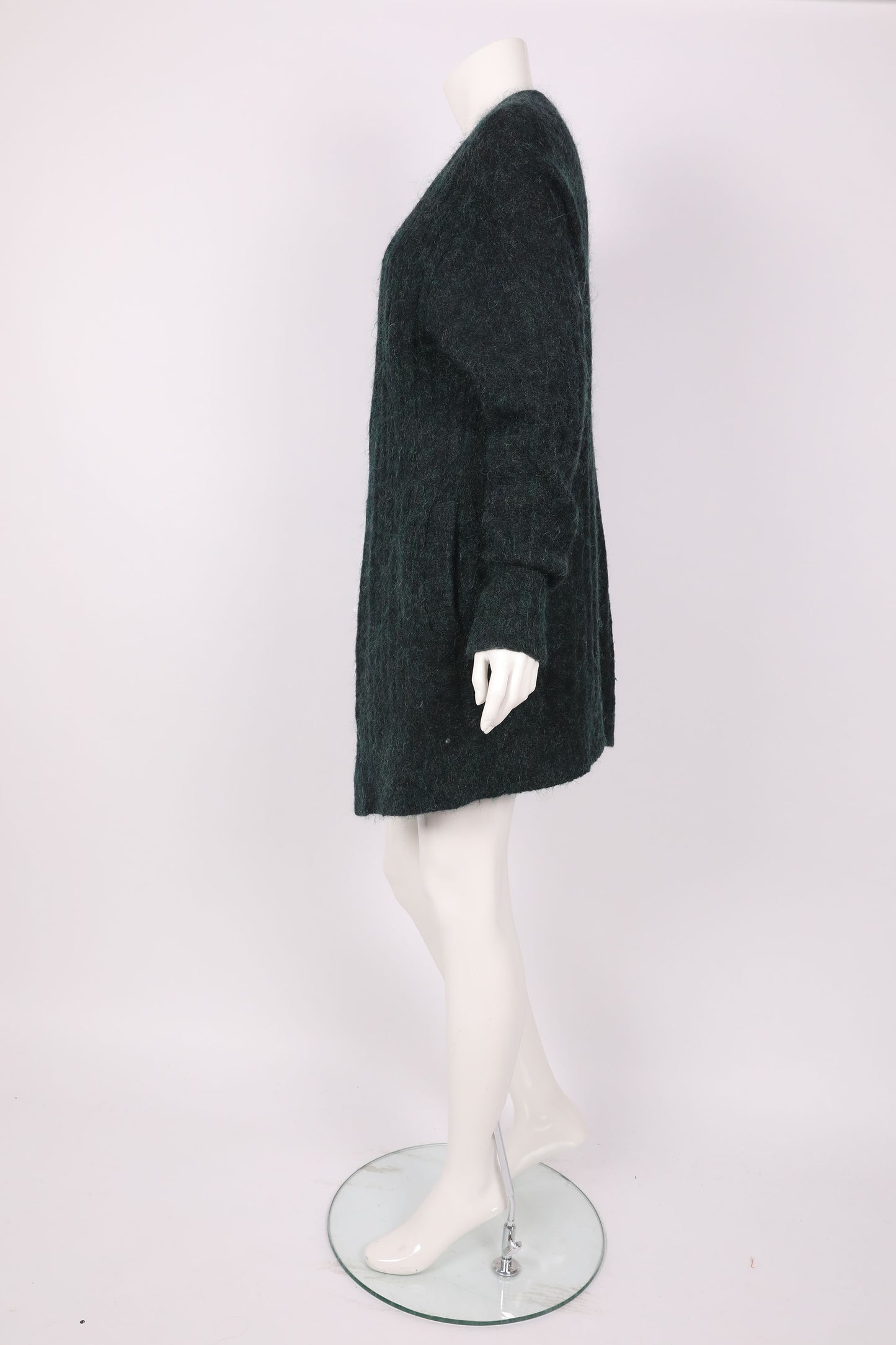 Cardigan Brushed-Knit long