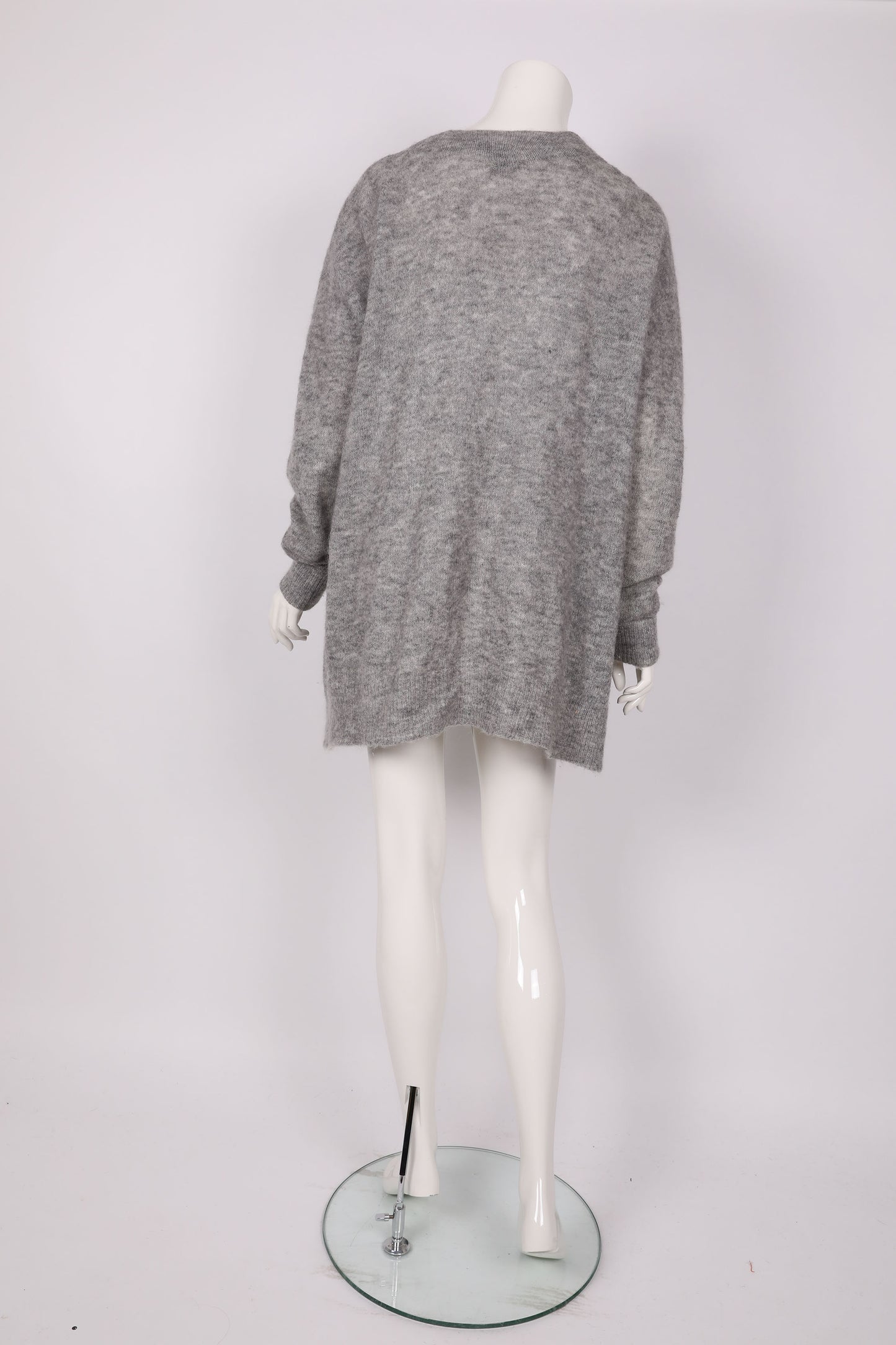 Cardigan Brushed-Knit long