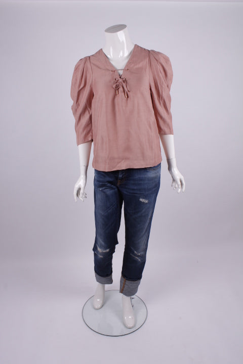 Bluse langarm