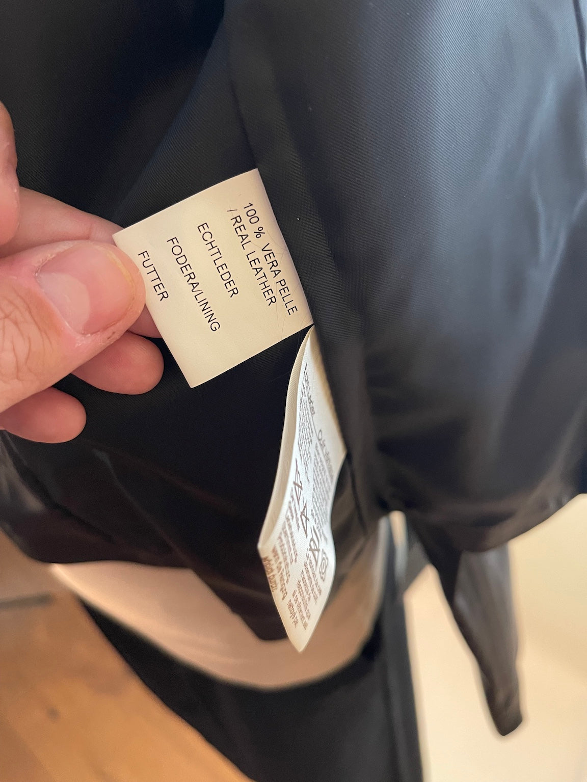 Lederjacke