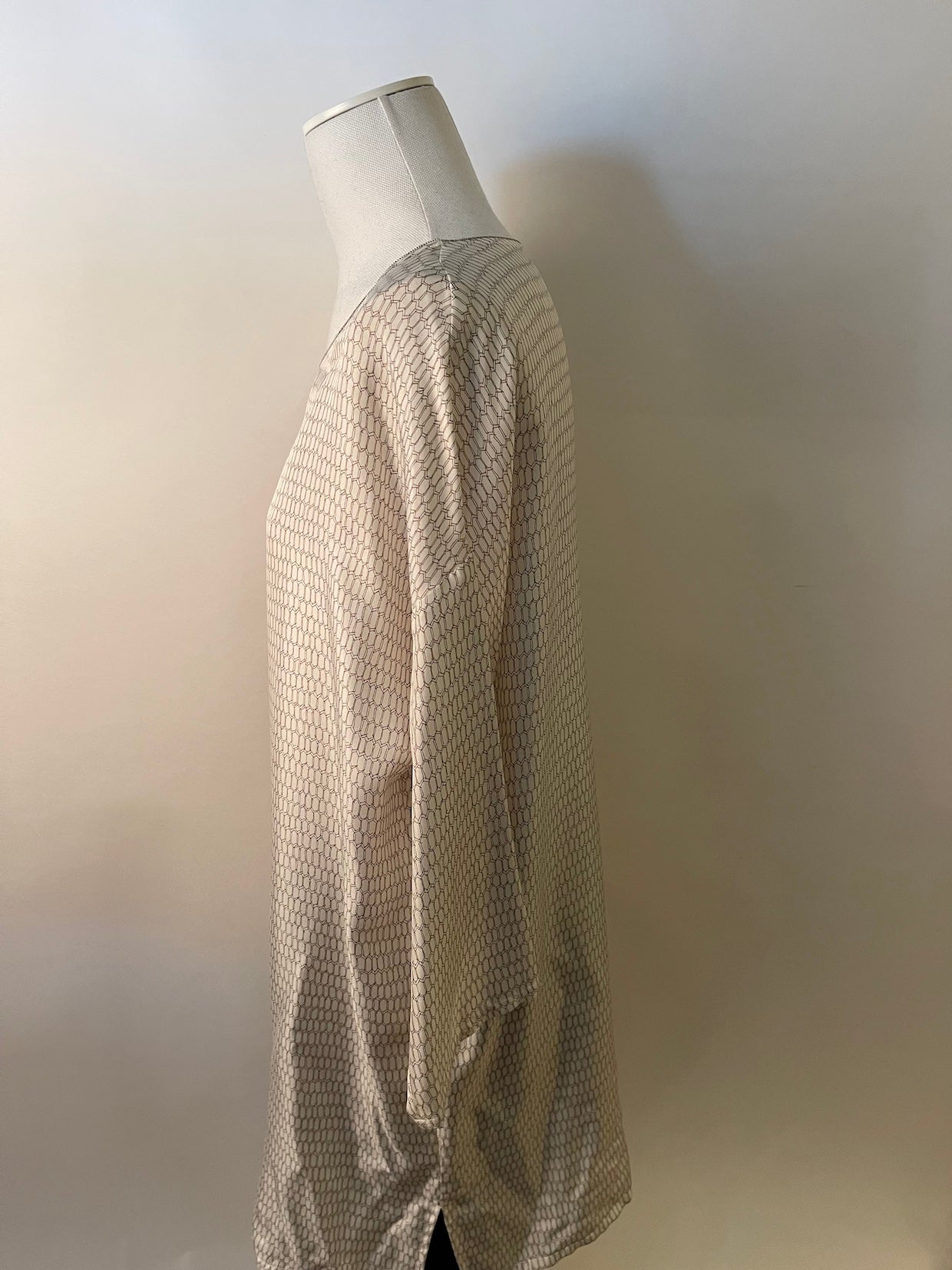 Longshirt gemustert