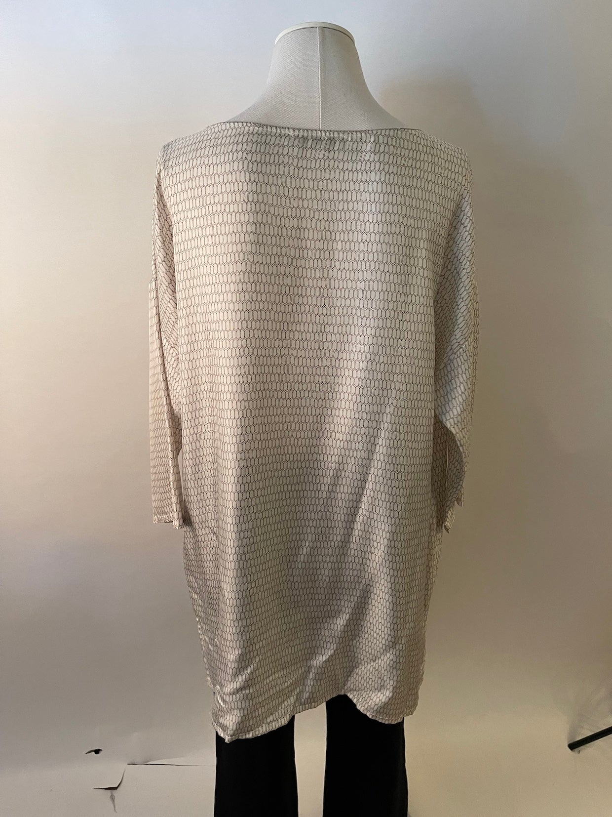 Longshirt gemustert