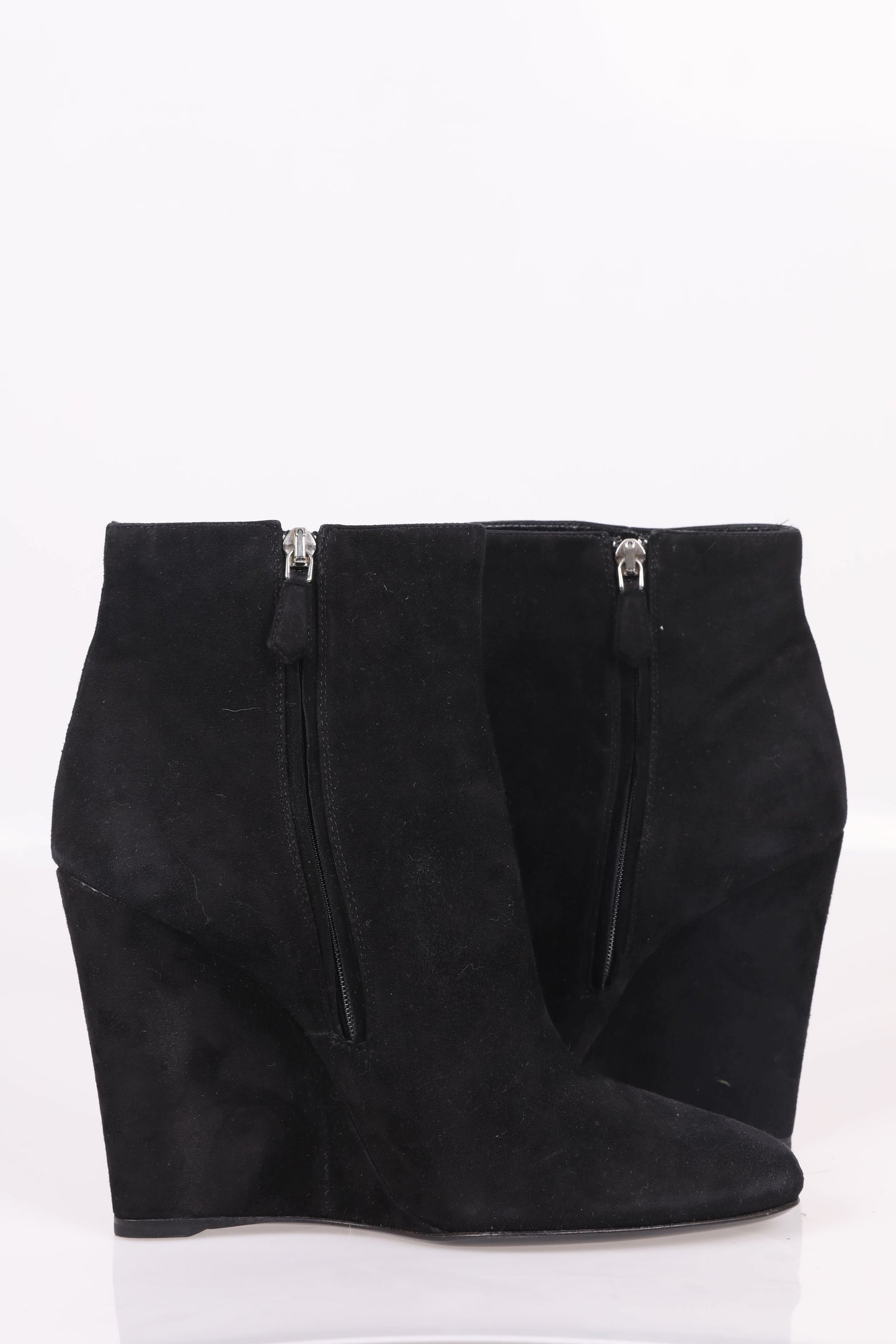 Ankle Wedge Boots, Absatz: 12cm