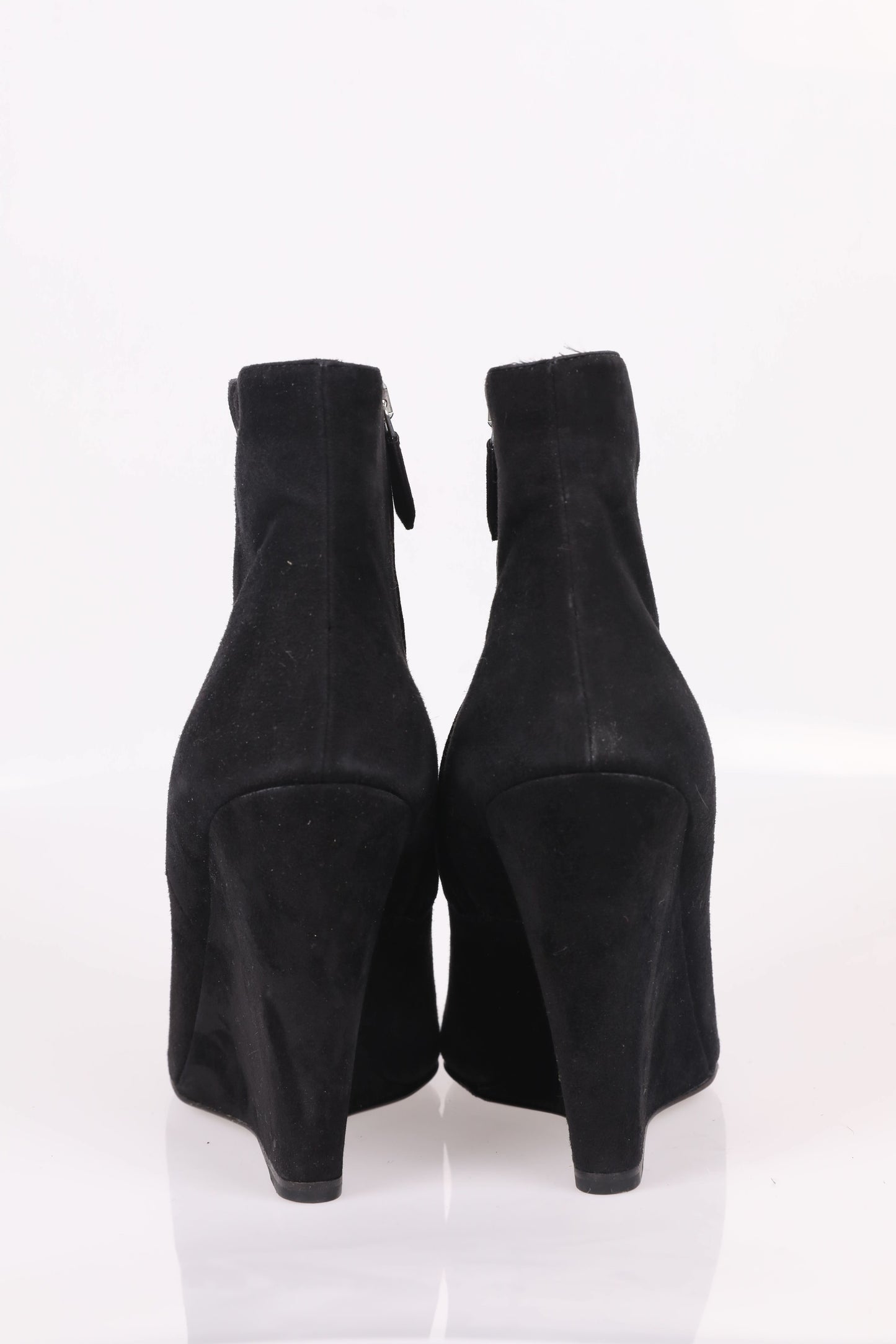 Ankle Wedge Boots, Absatz: 12cm