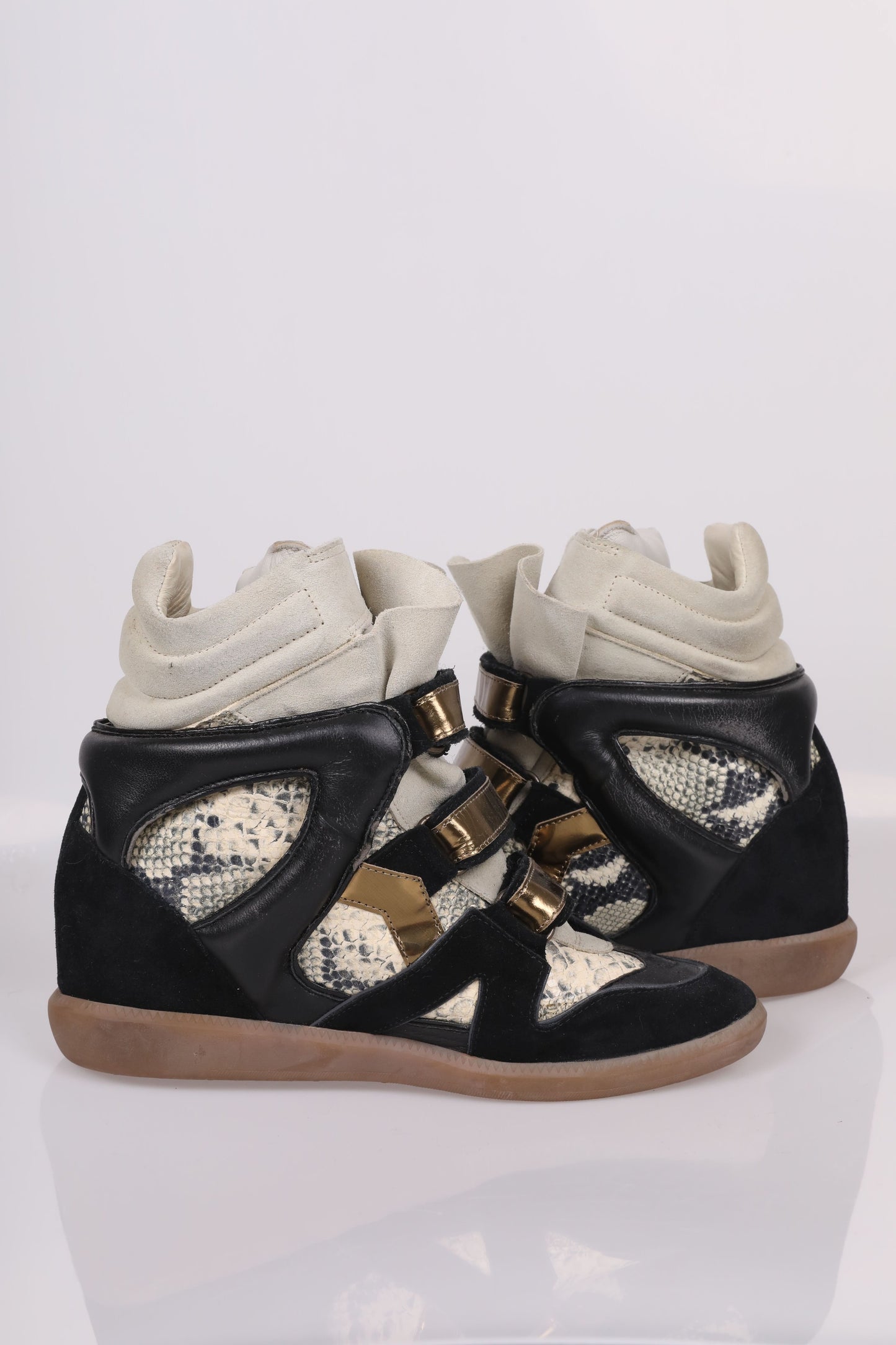 Turnschuhe, Wedges: Absatz: 9cm