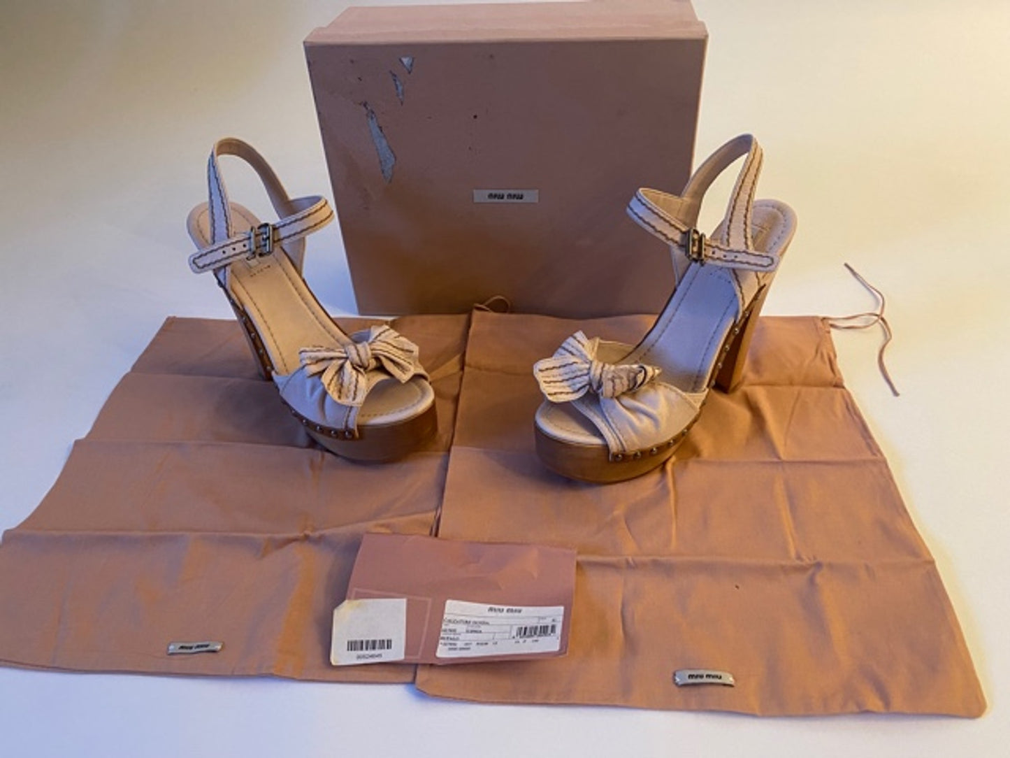 Sandalen, Plateau, Absatz: 12cm