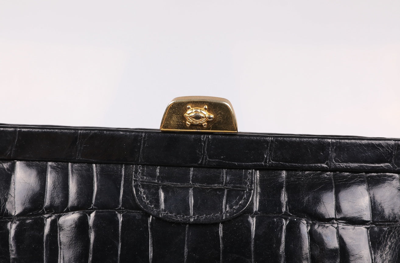 Handtasche Kroko