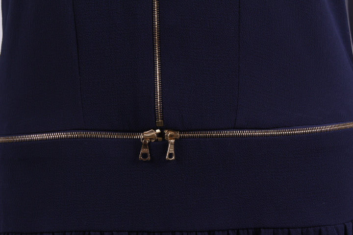 Trägerkleid mit Reisverschluss