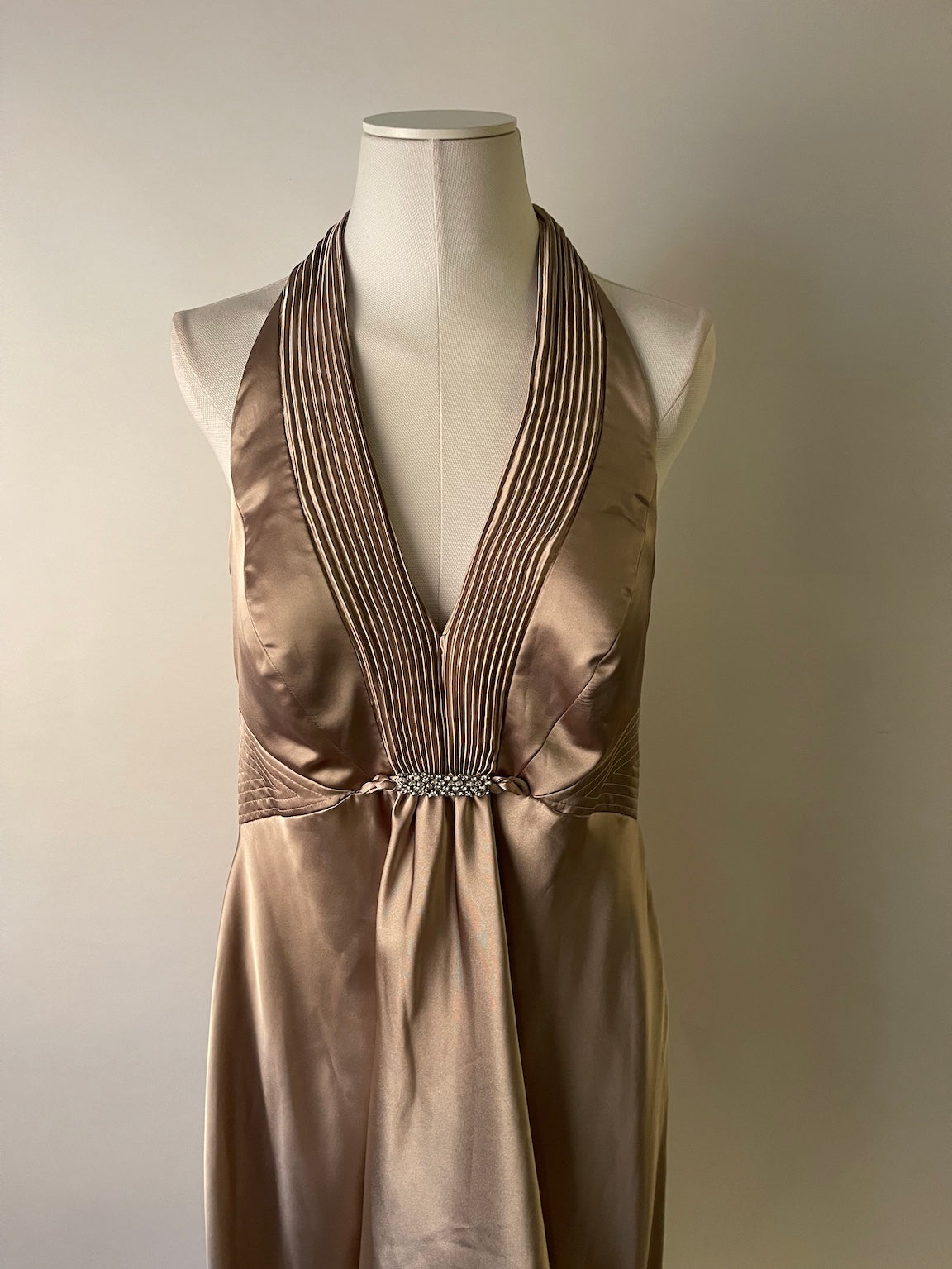 Abendkleid Neckholder