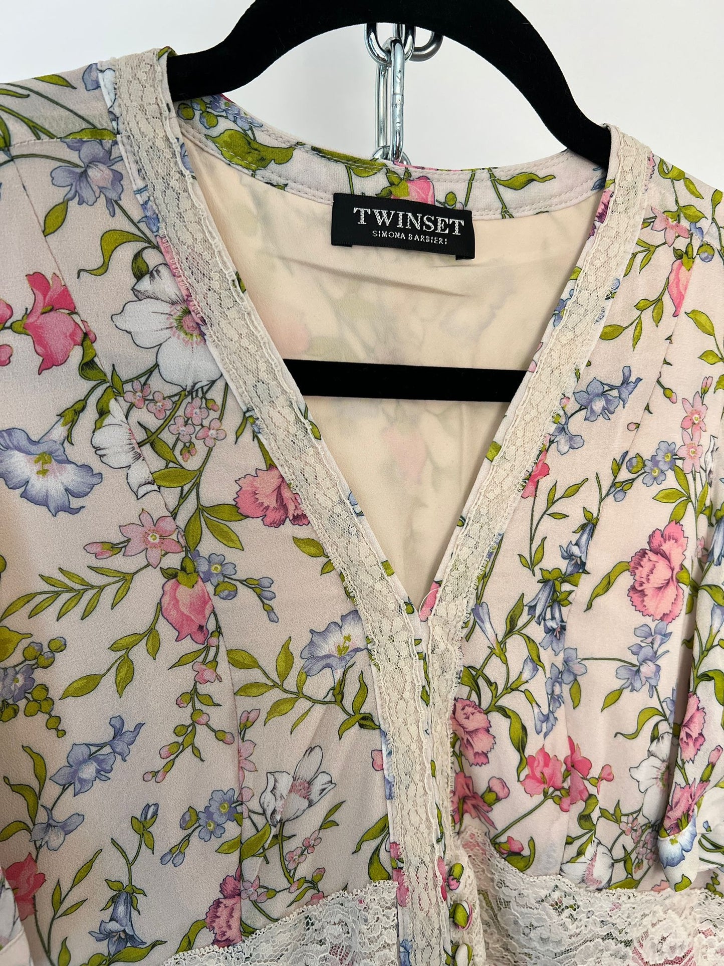 Bluse mit Blumenmuster