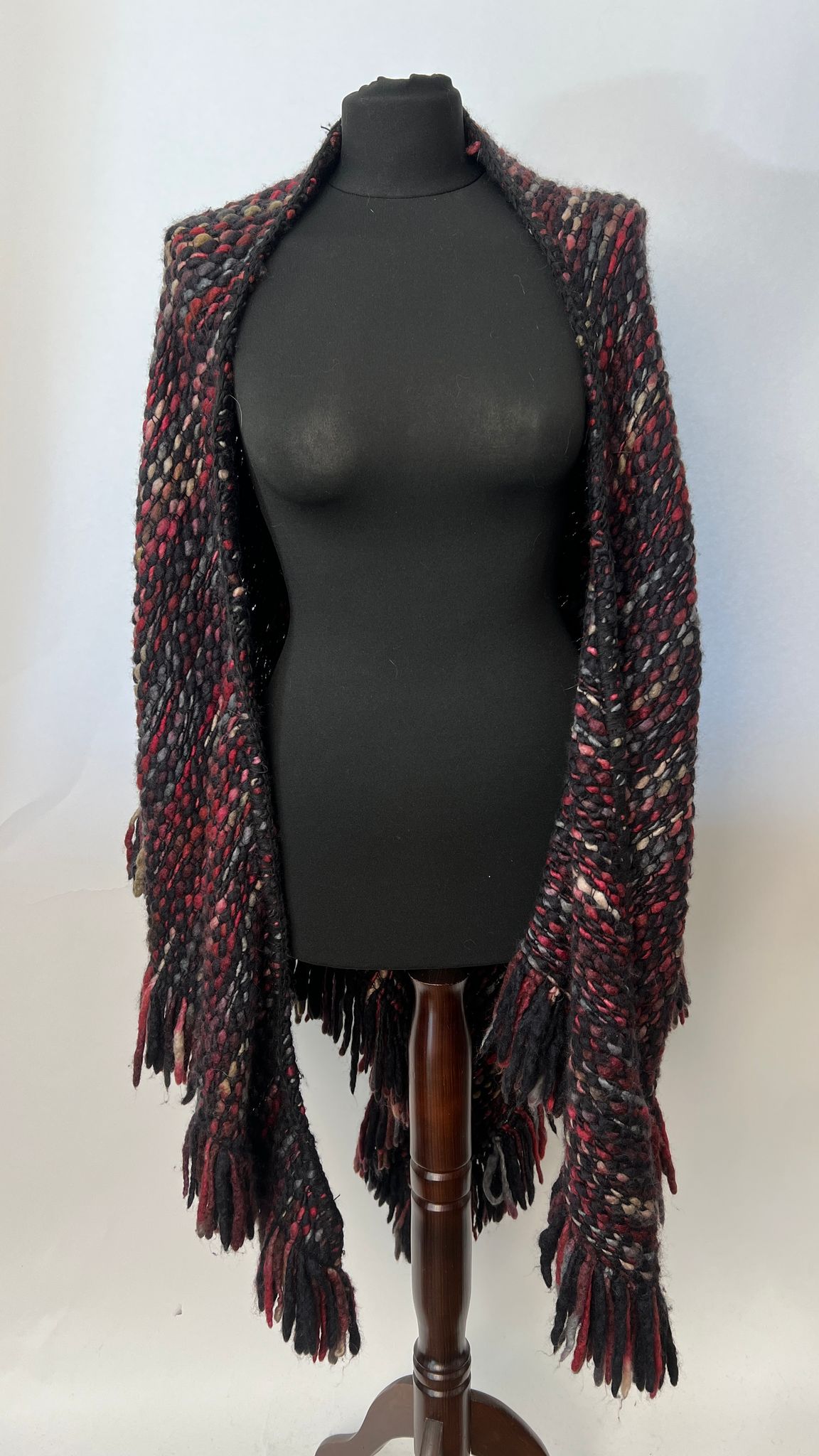Schal / Cape gestrickt