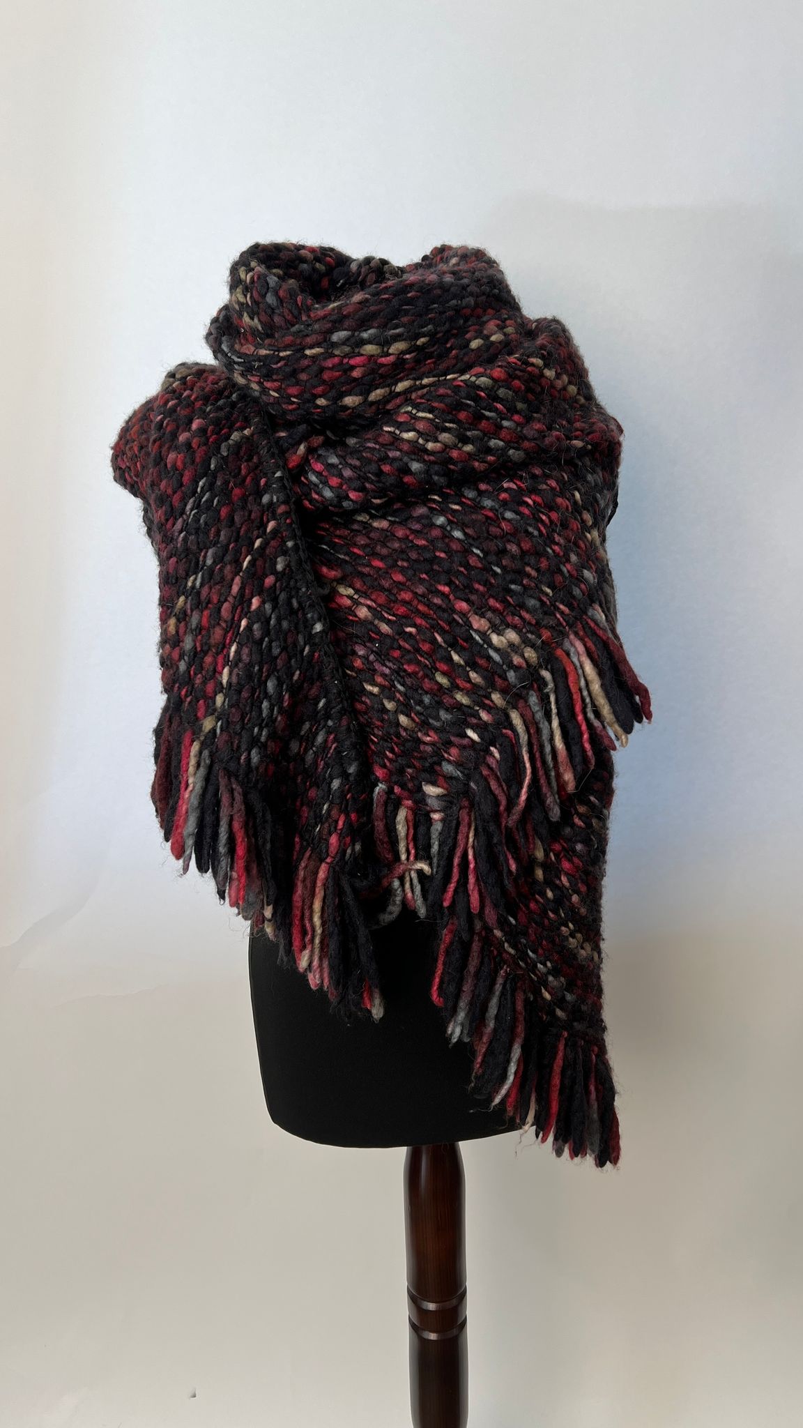 Schal / Cape gestrickt