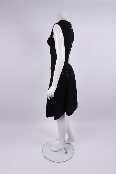 Strickkleid mittellang