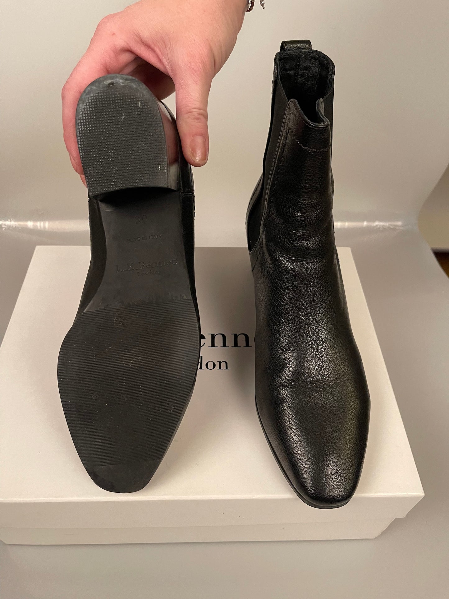 Stiefeletten mit Absatz