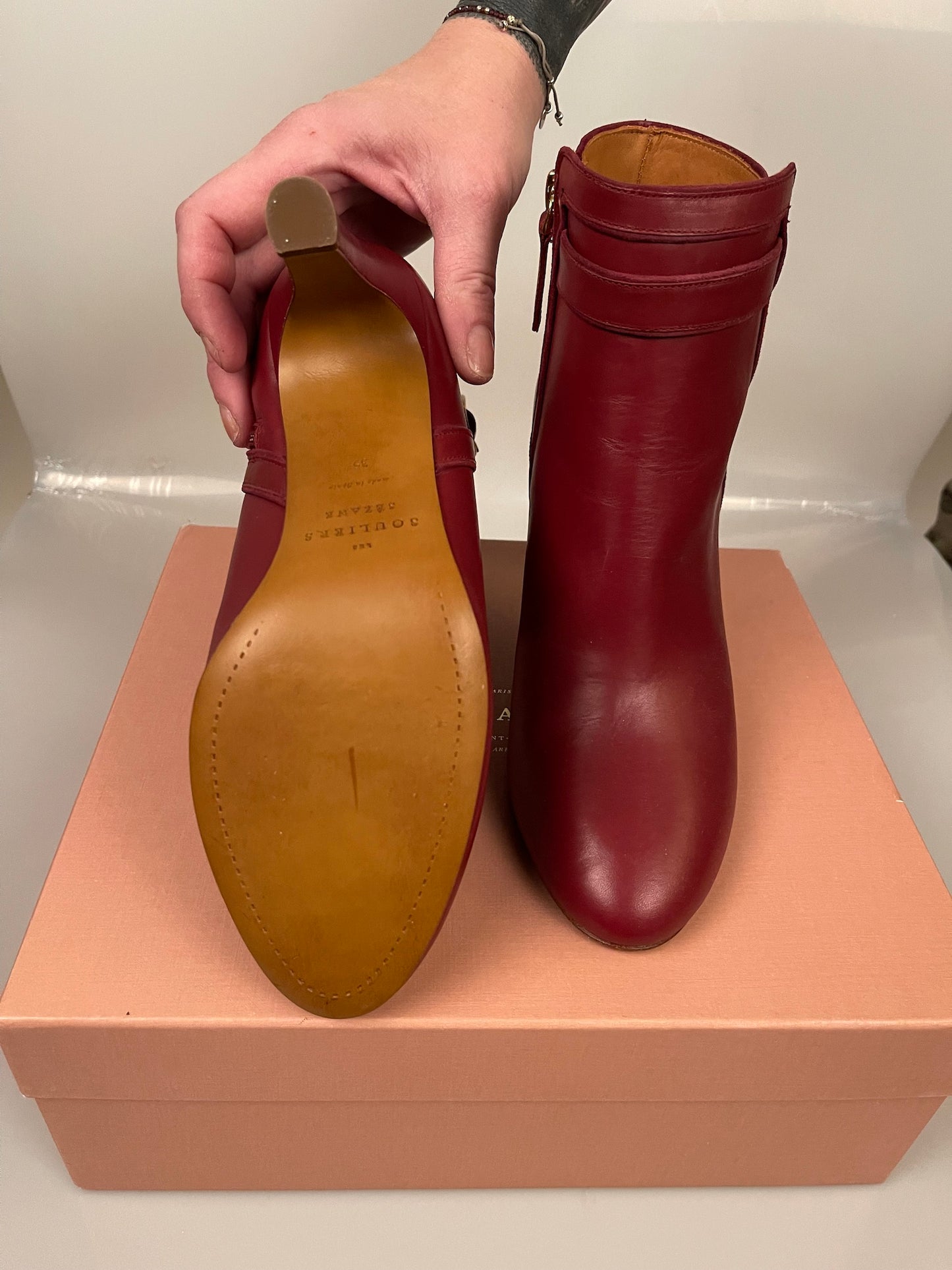 Stiefeletten mit Absatz