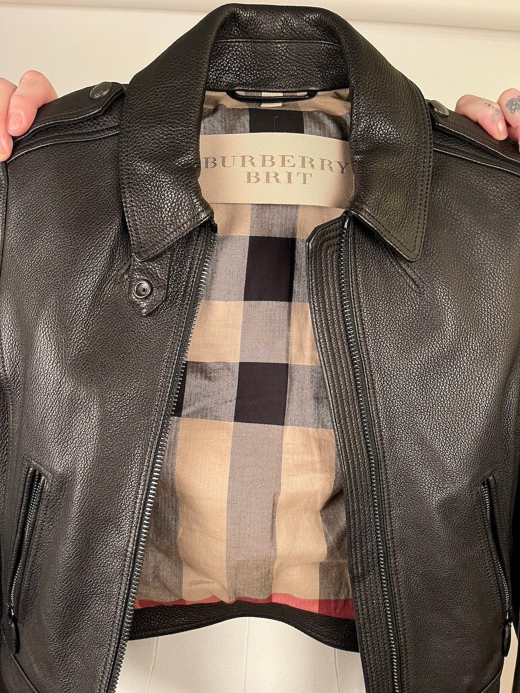 Lederjacke