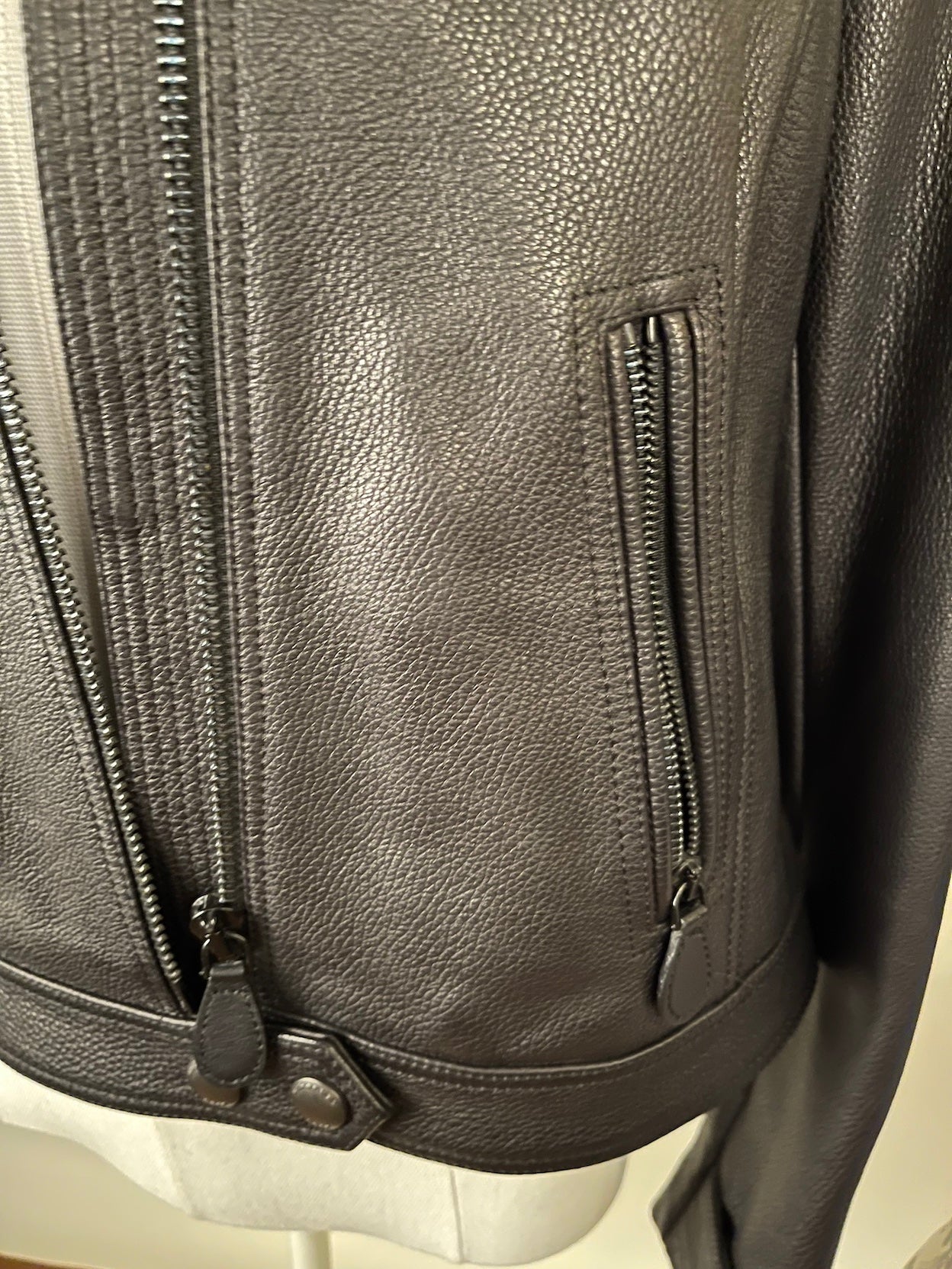 Lederjacke