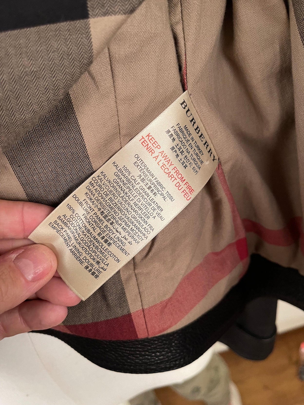 Lederjacke