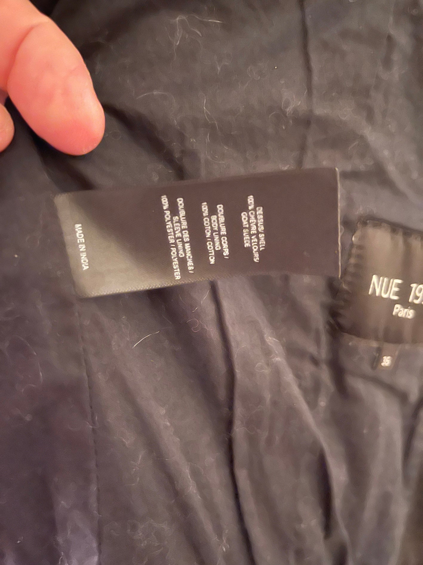 Lederjacke kurz