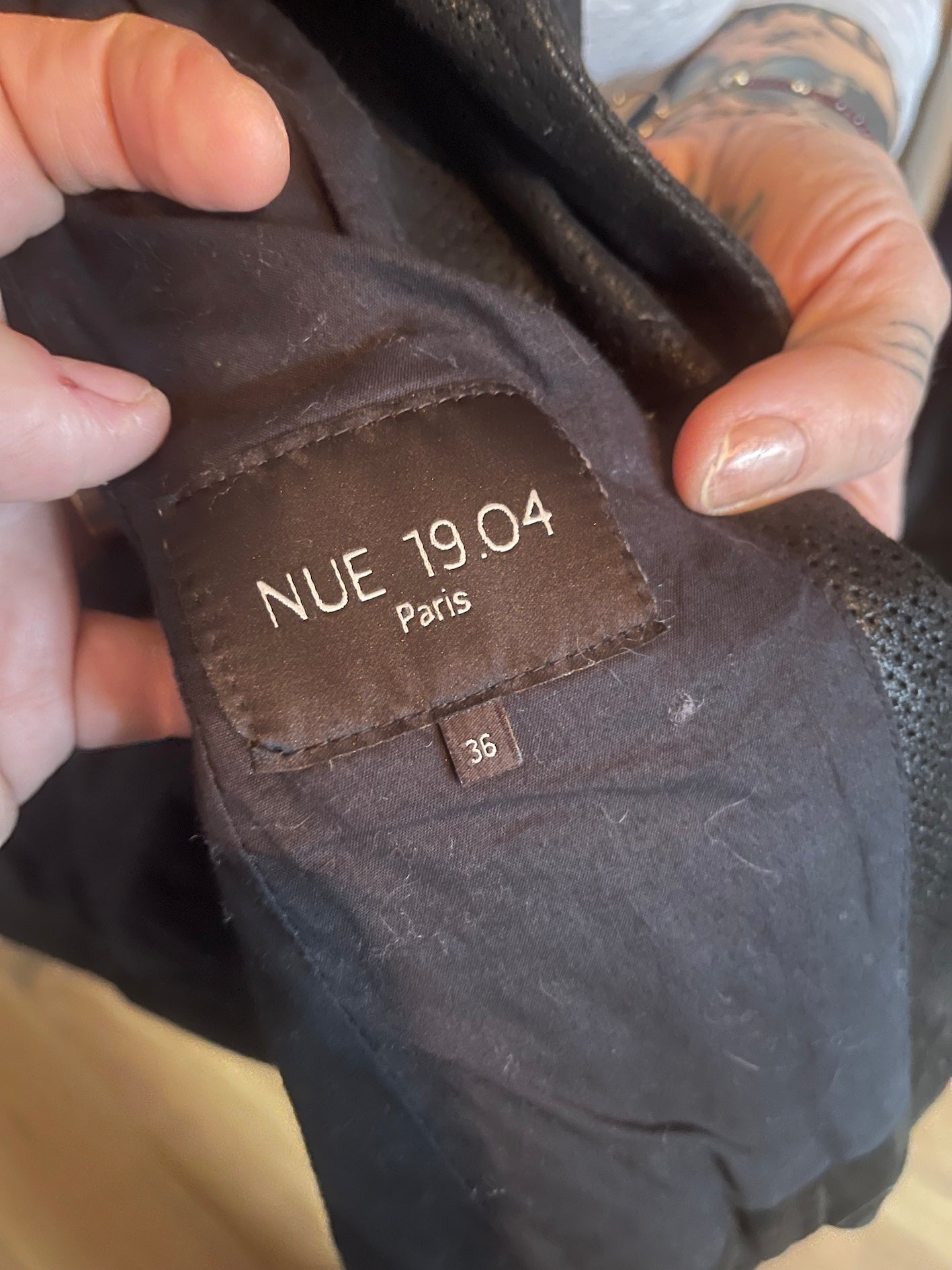 Lederjacke kurz