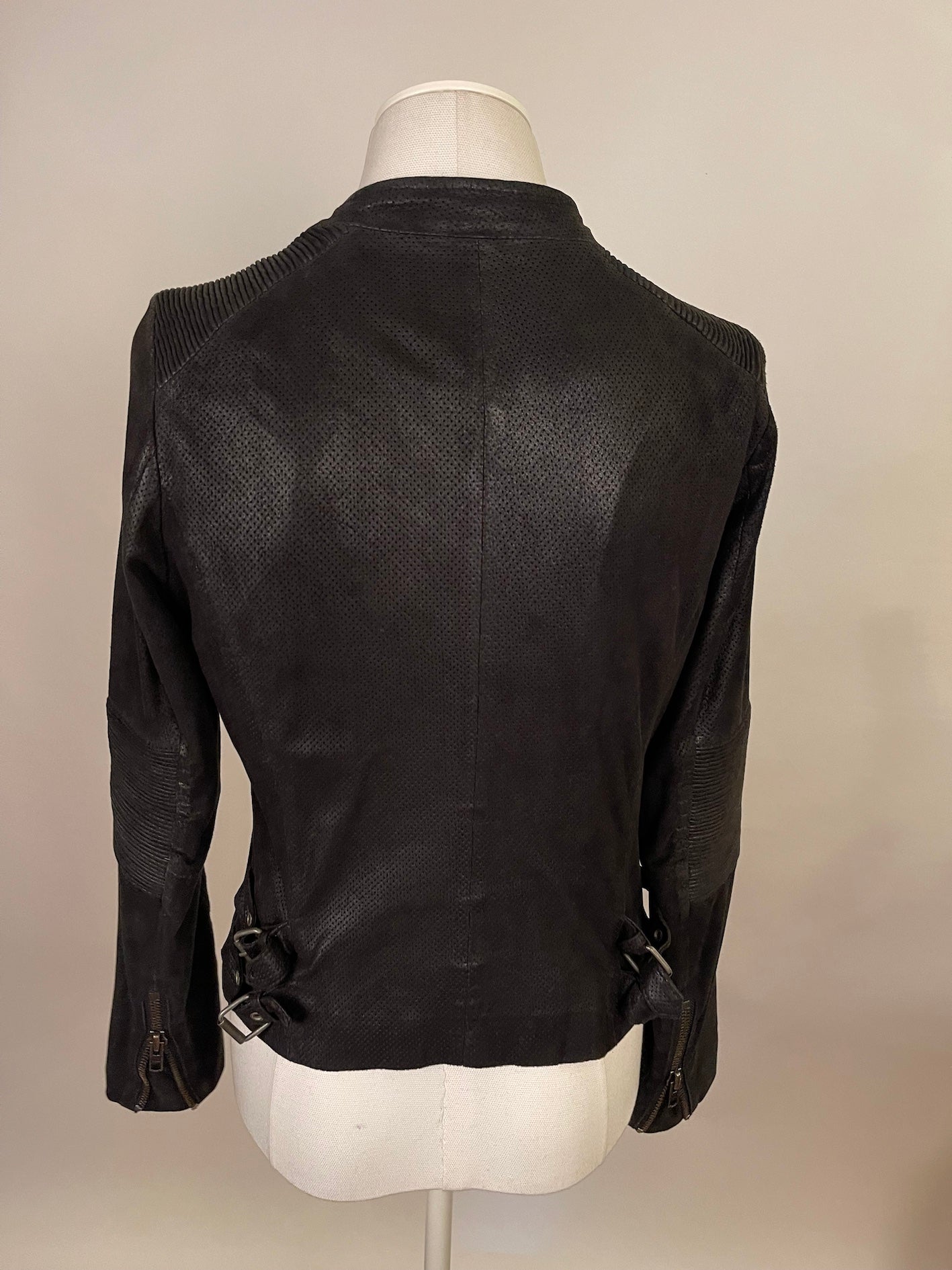 Lederjacke kurz