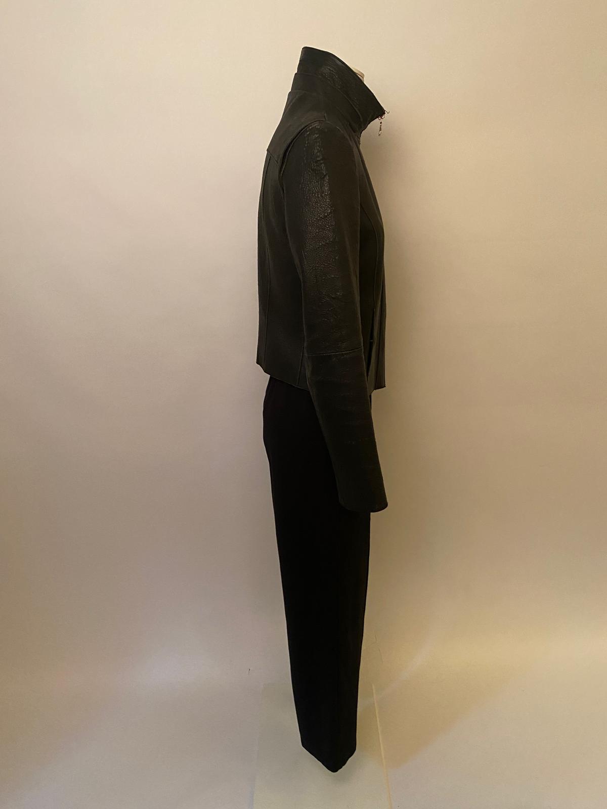 Lederjacke