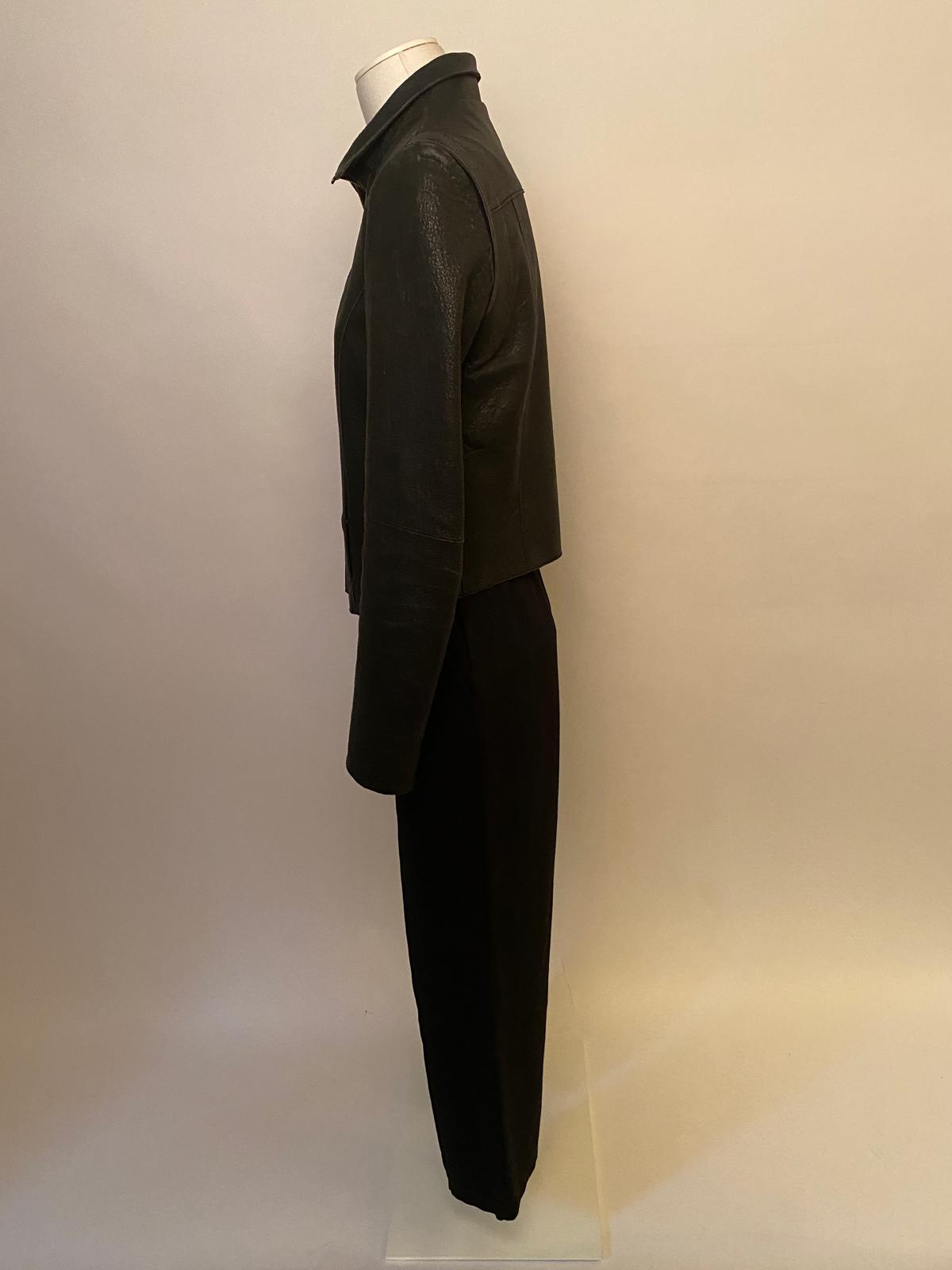 Lederjacke