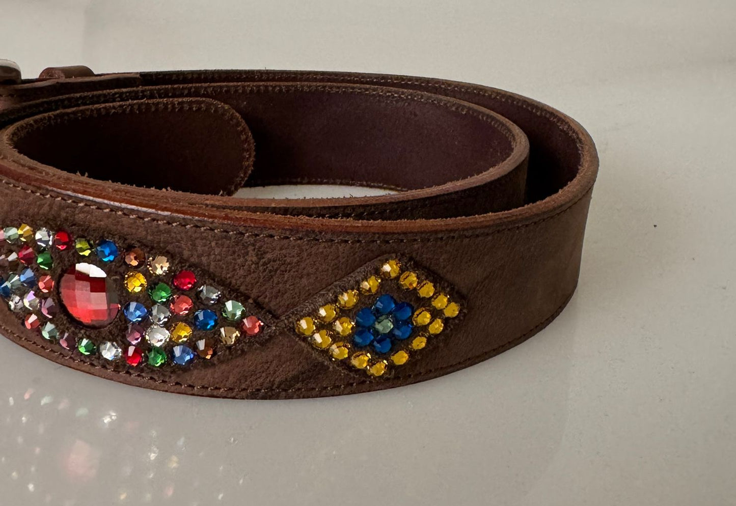 Gürtel mit Glitzer