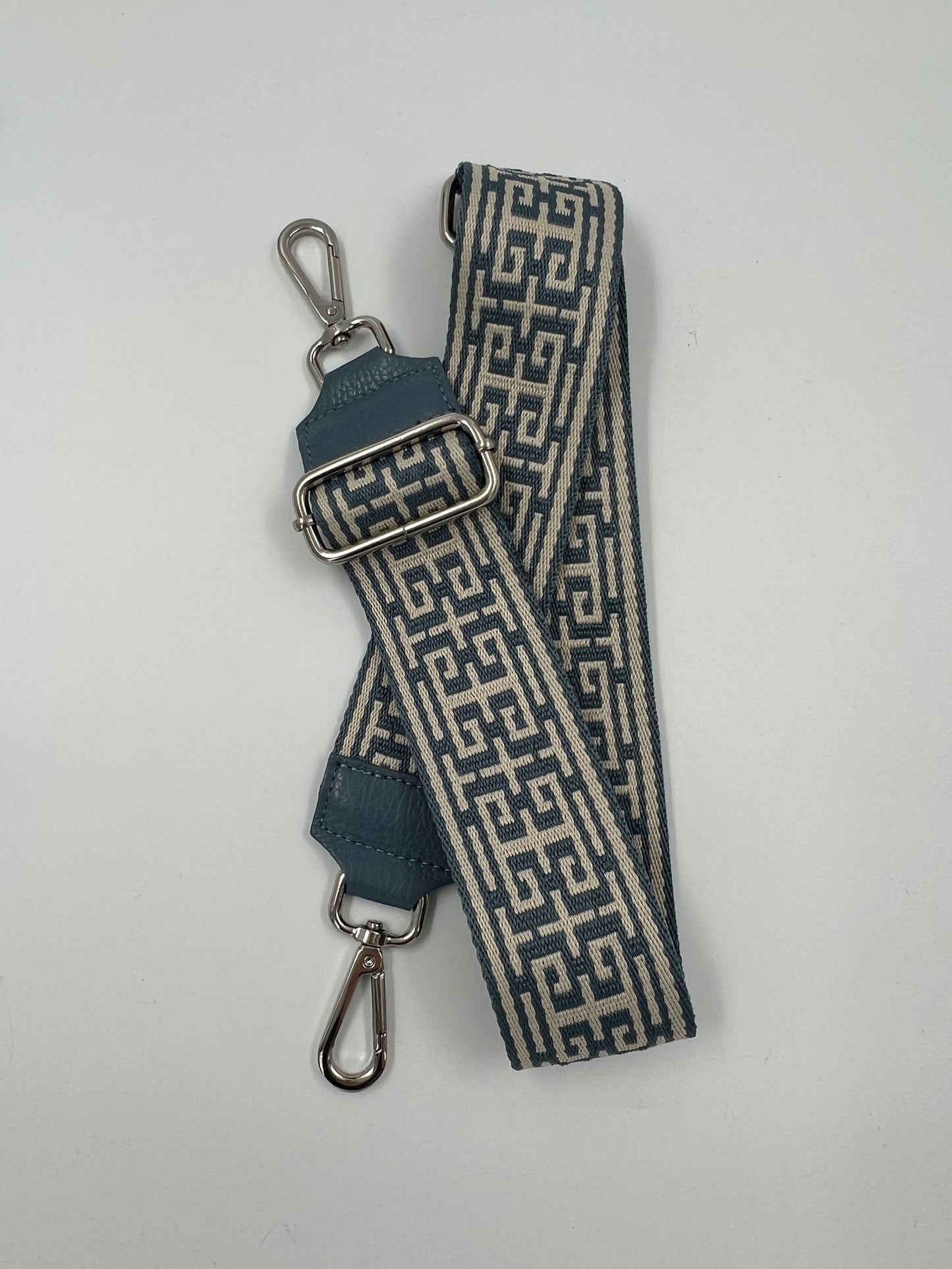 Bändel gemustert | Hardware silber