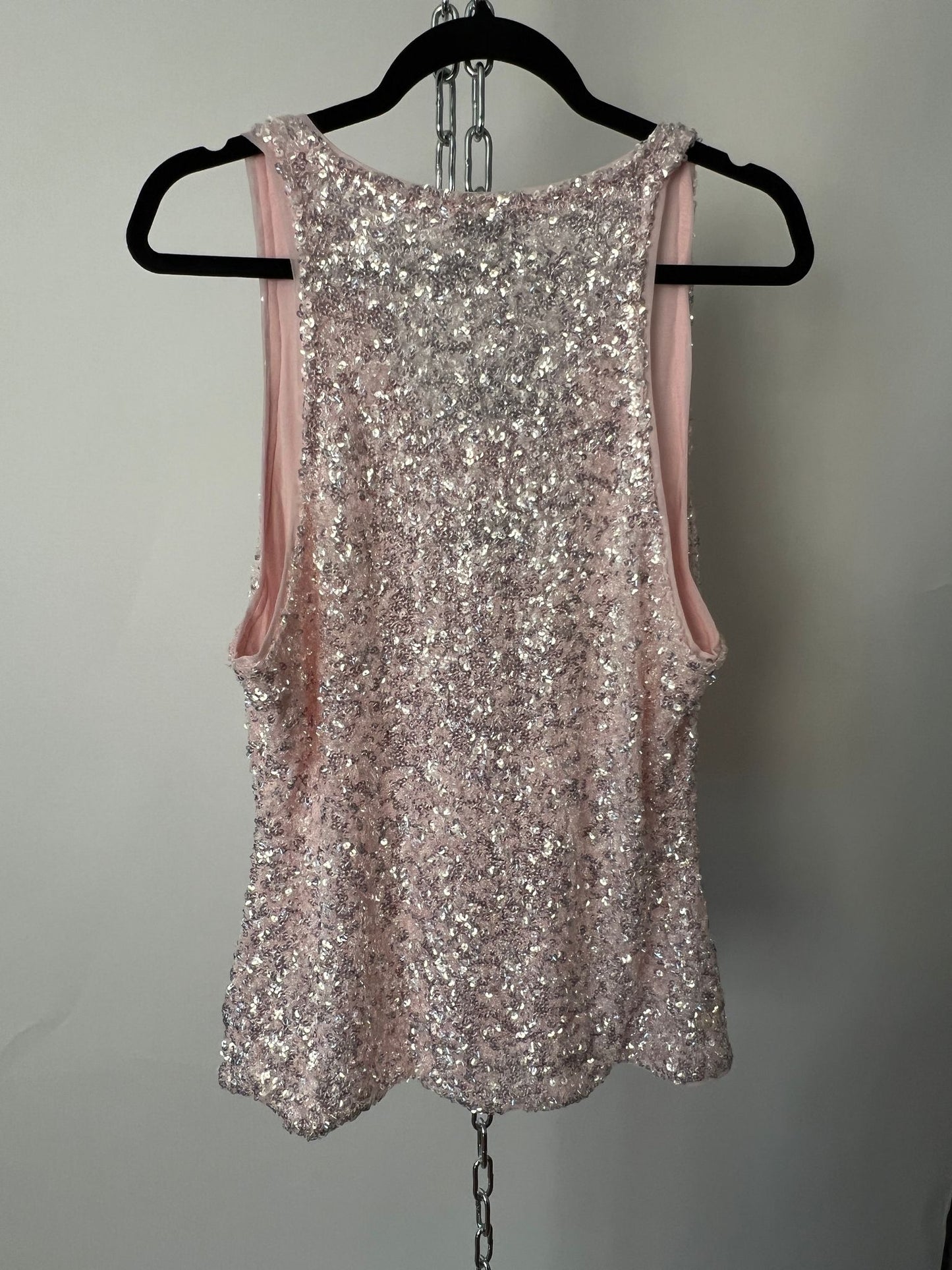 Bluse mit Pailletten