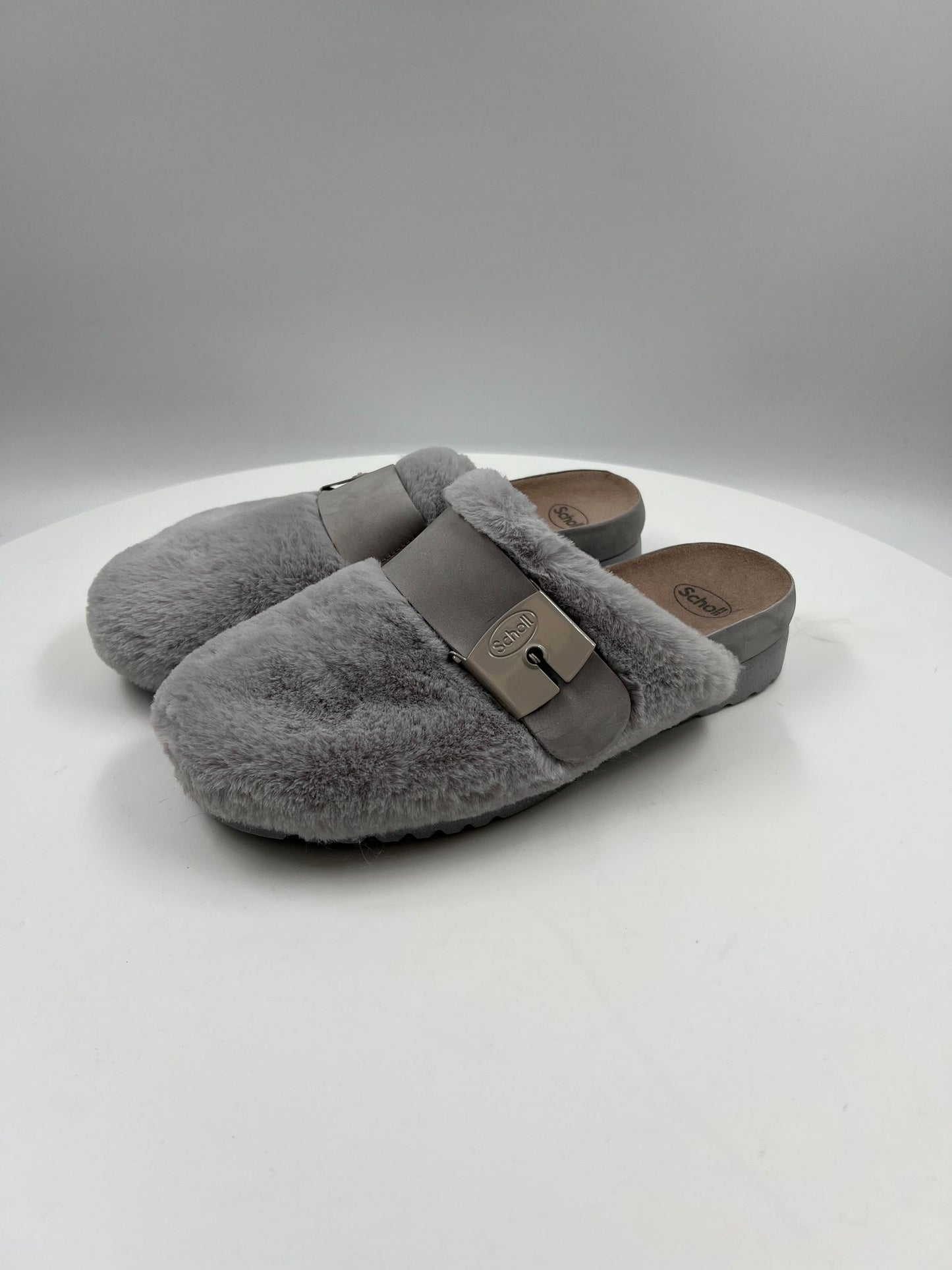Slippers mit Kunstfell