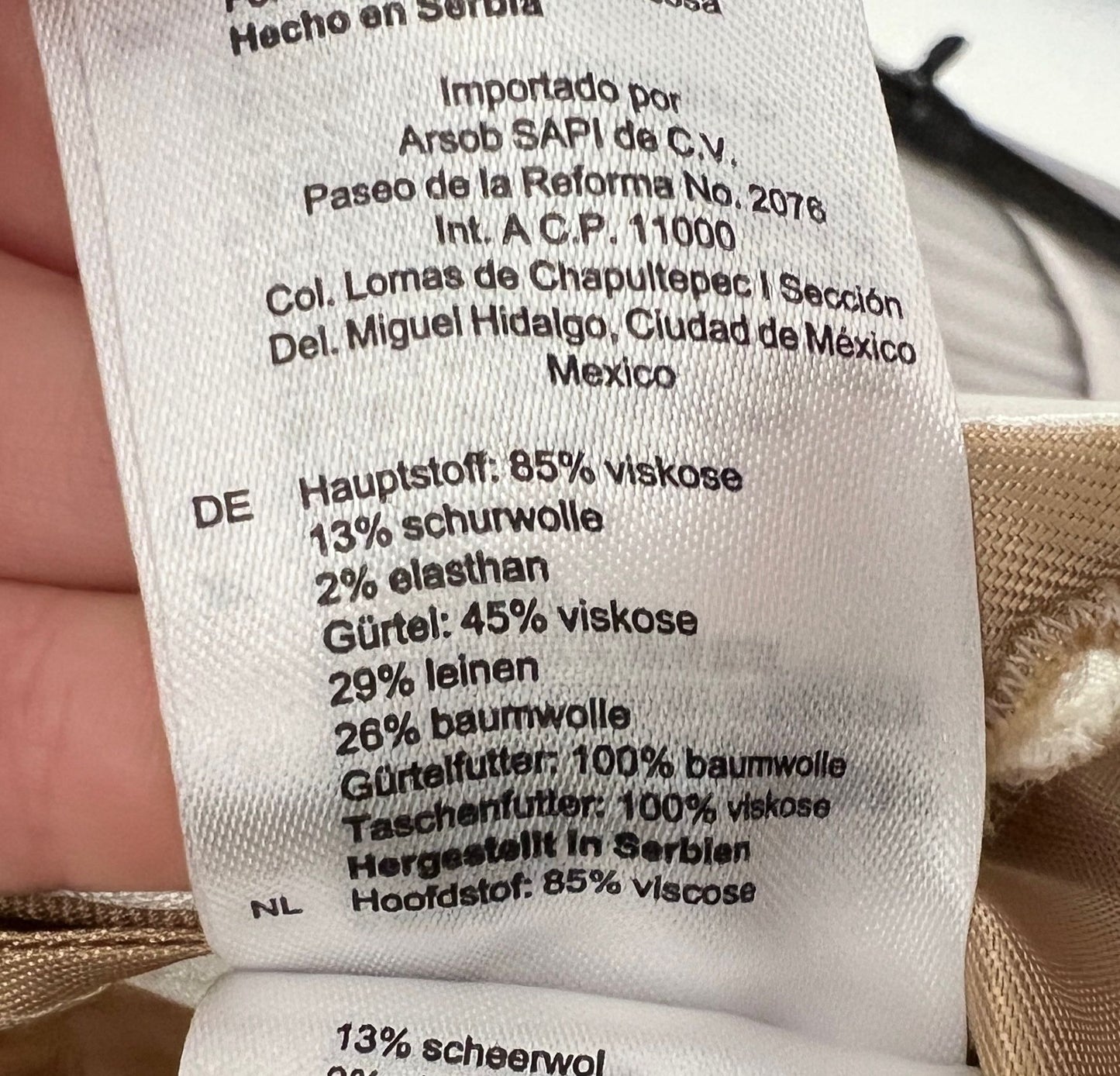 Stoffhose