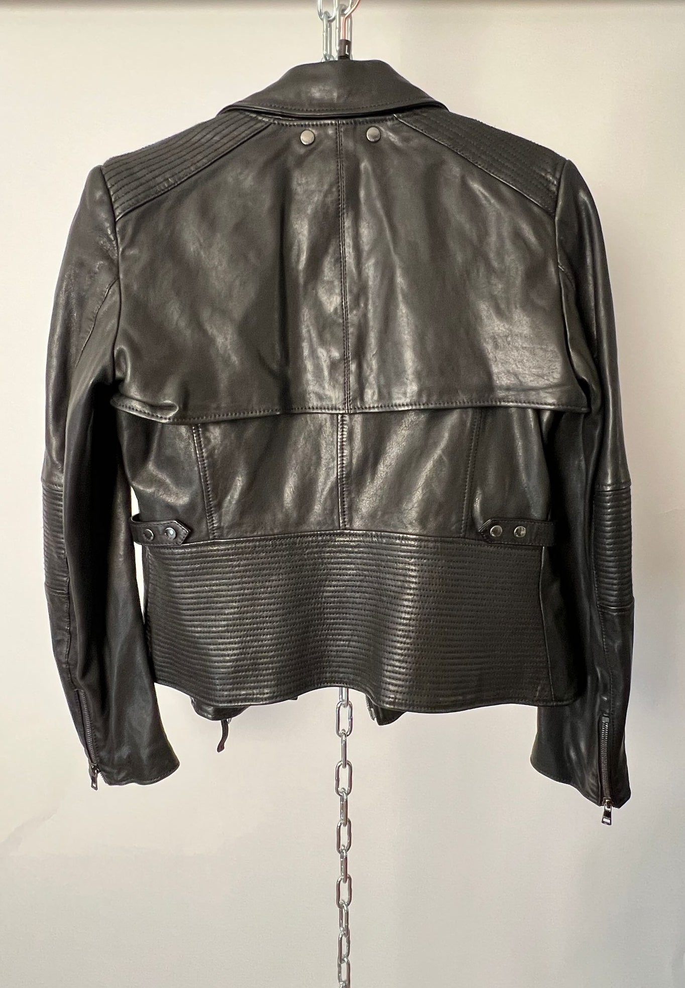 Lederjacke