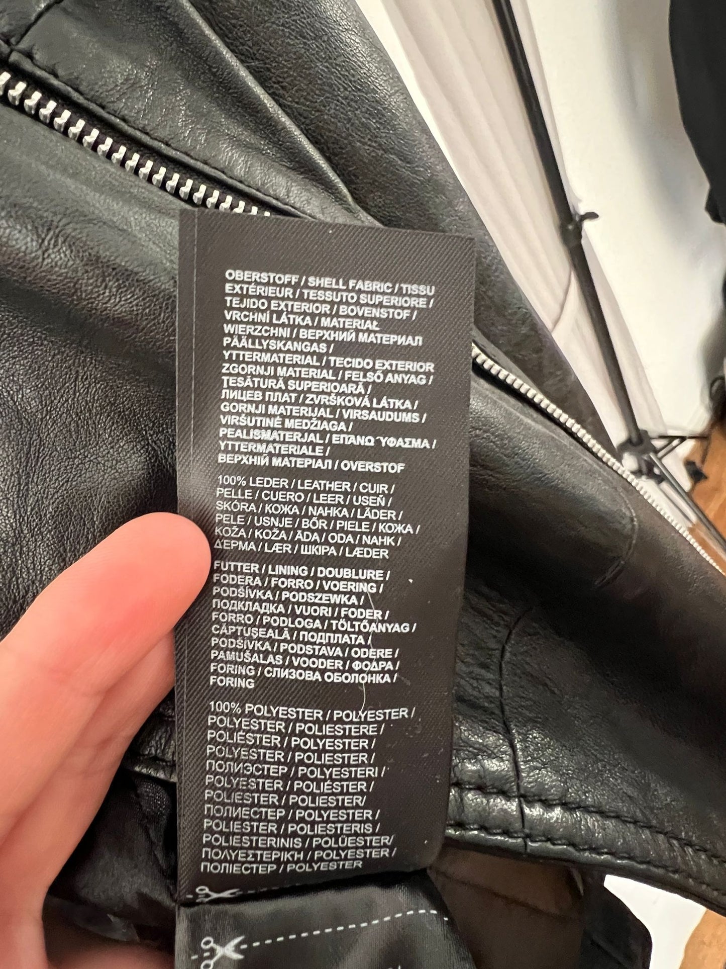 Lederjacke